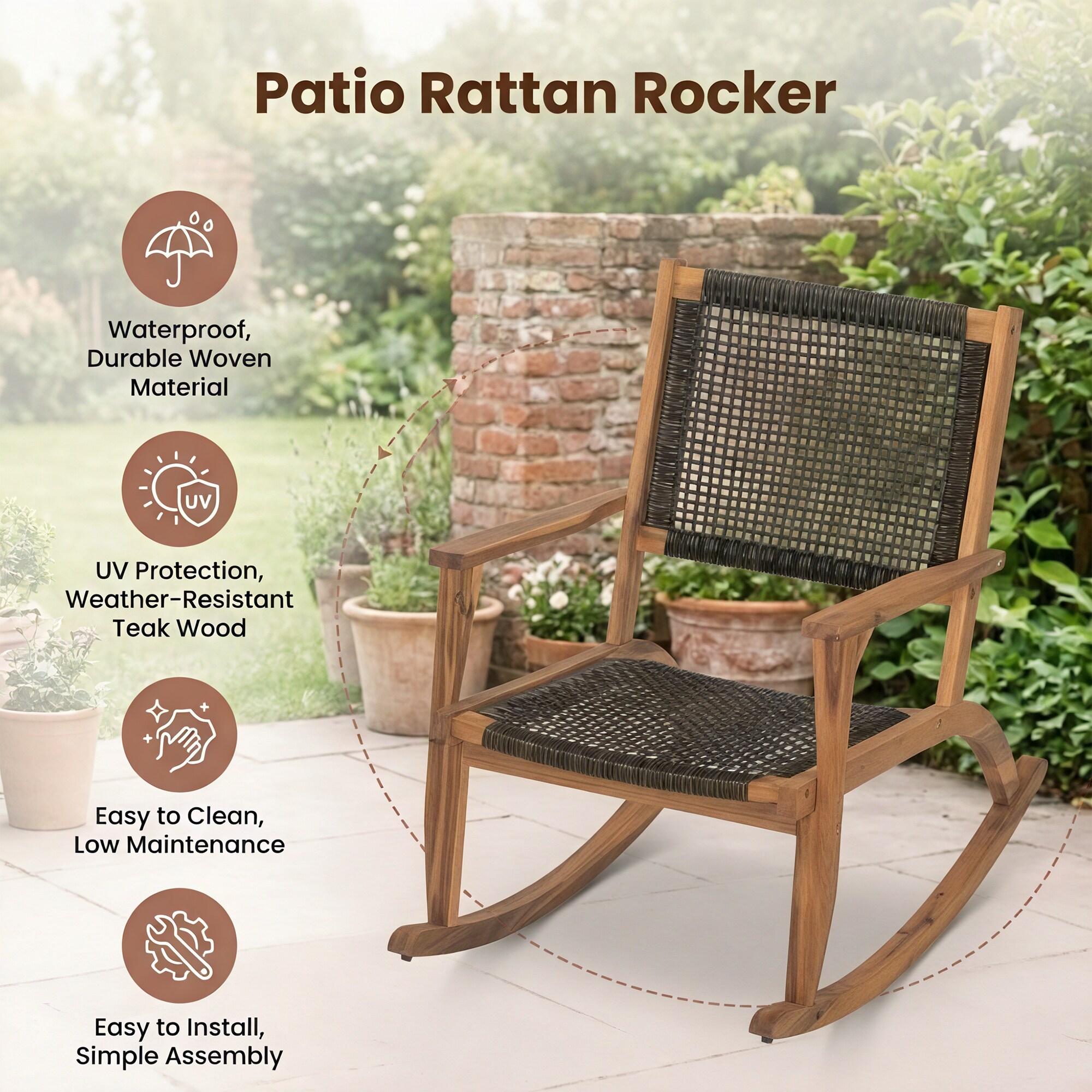 TEINIE HJJ-N704YZSZ Patio-Chairs - View #4