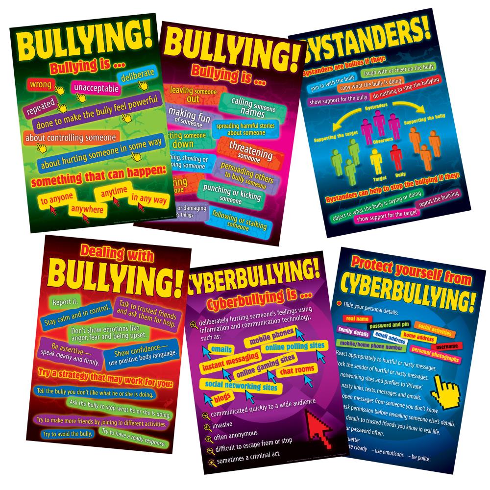 Didax Bullying in a Cyber World 6-Poster Set, Grades 5-8 at Lowes.com