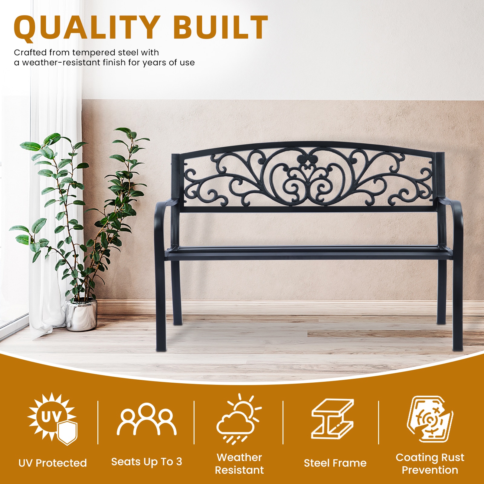 Patio Premier 2L3038 Commercial-Benches - View #4