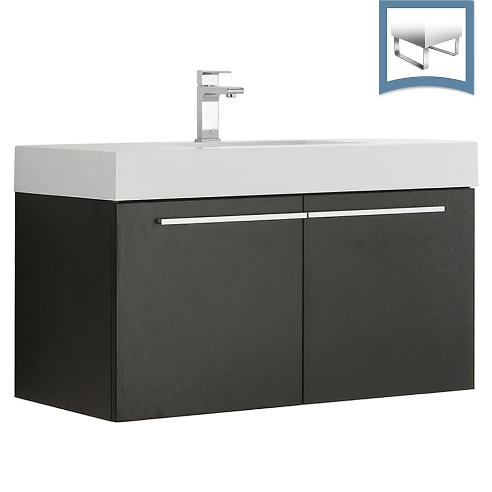 Fresca FCB8090BW-I Bath-Vanity-Combo - View #11
