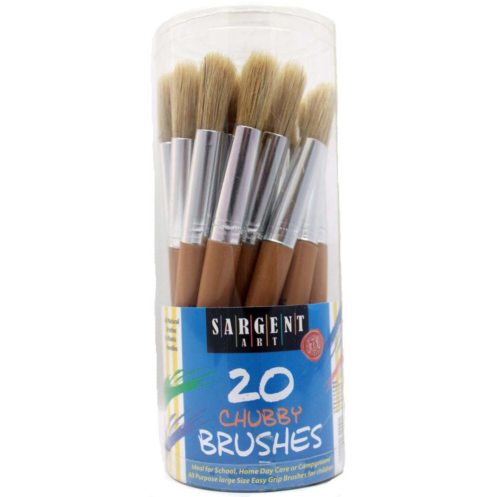 Zibra 6-Pack Multiple Sizes Polyester Assorted Paint Brush (Brush