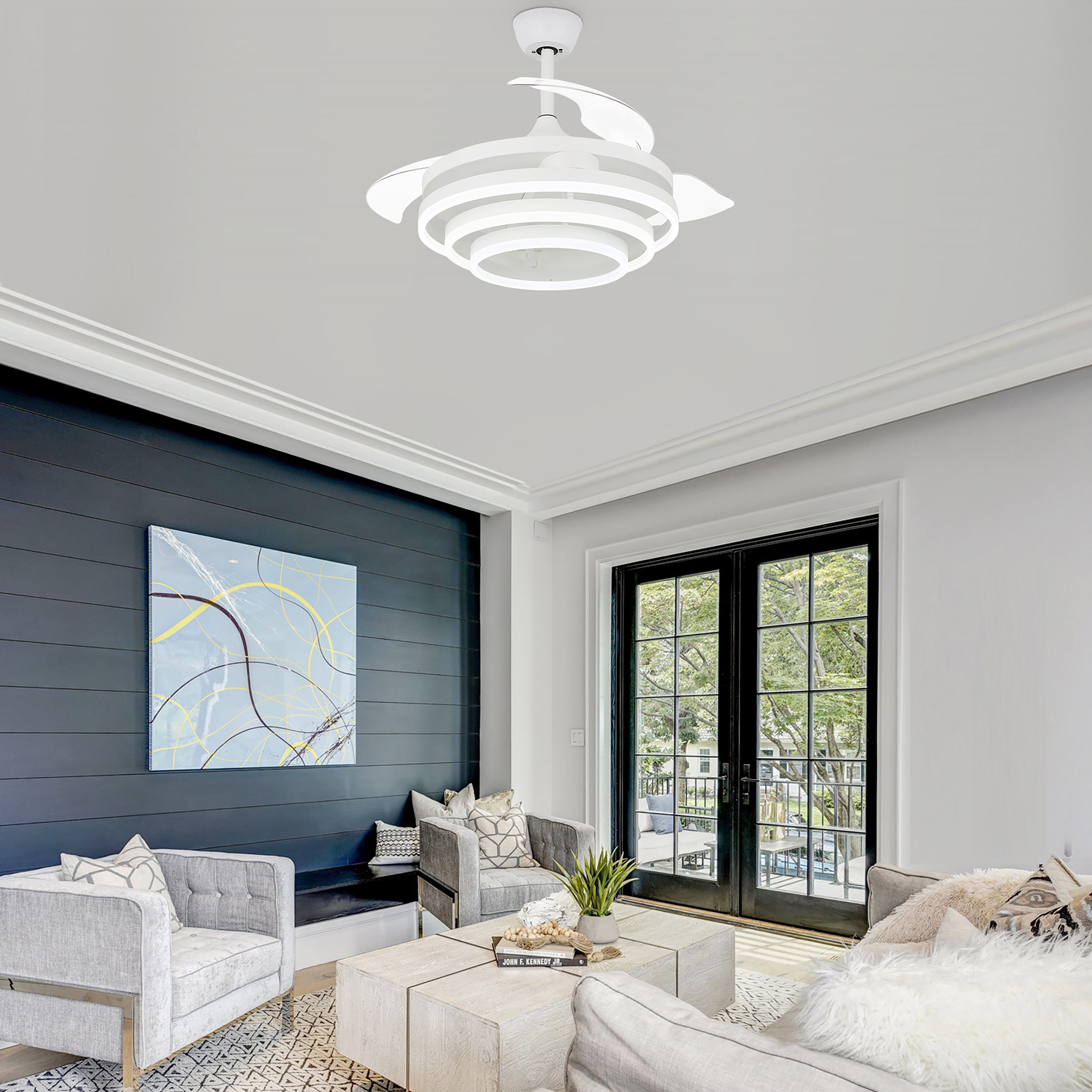 Bella Depot DC4264-W Ceiling-Fans - View #3