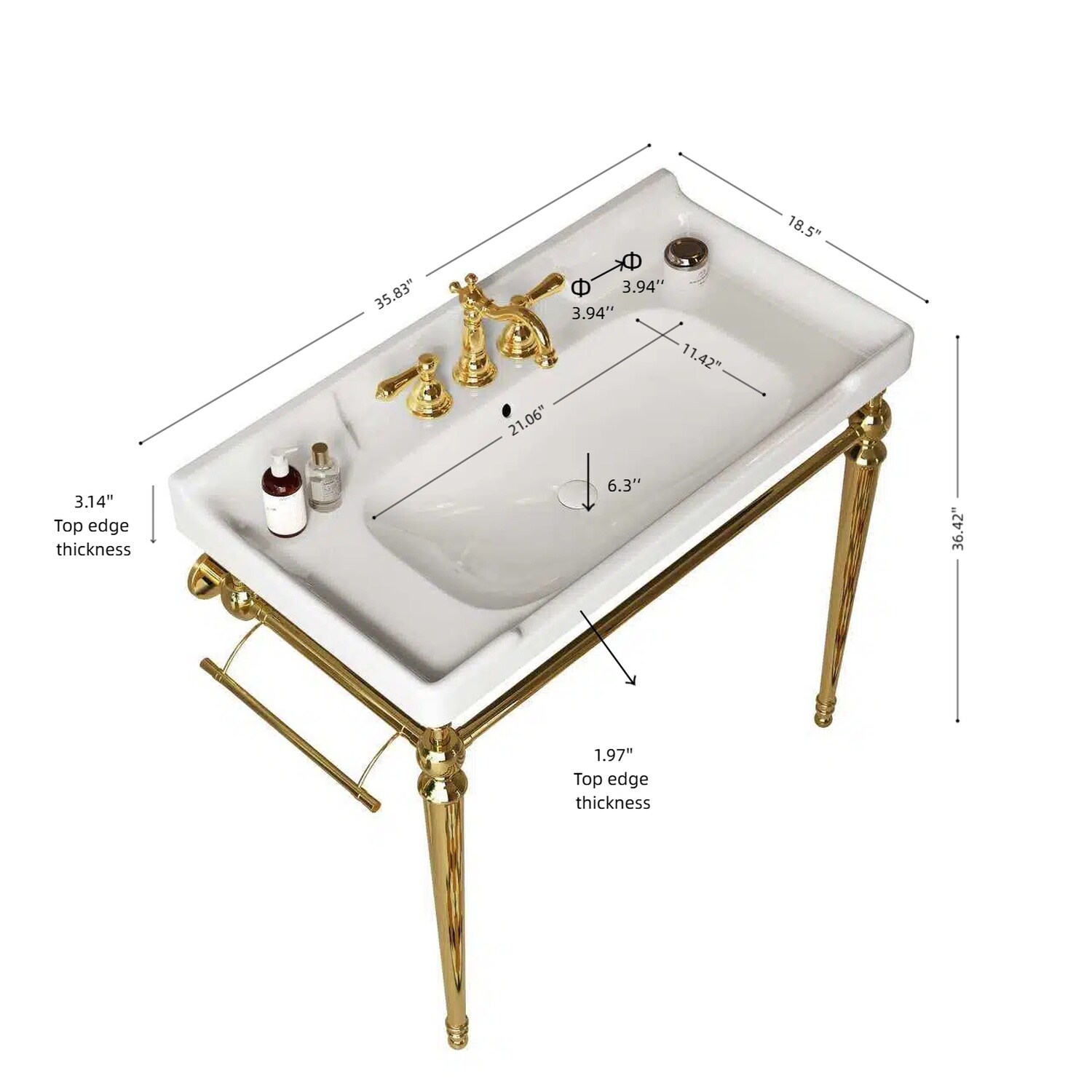 Watnature Z4ED1TGFI1PS Bath-Vanity-Combo - View #3