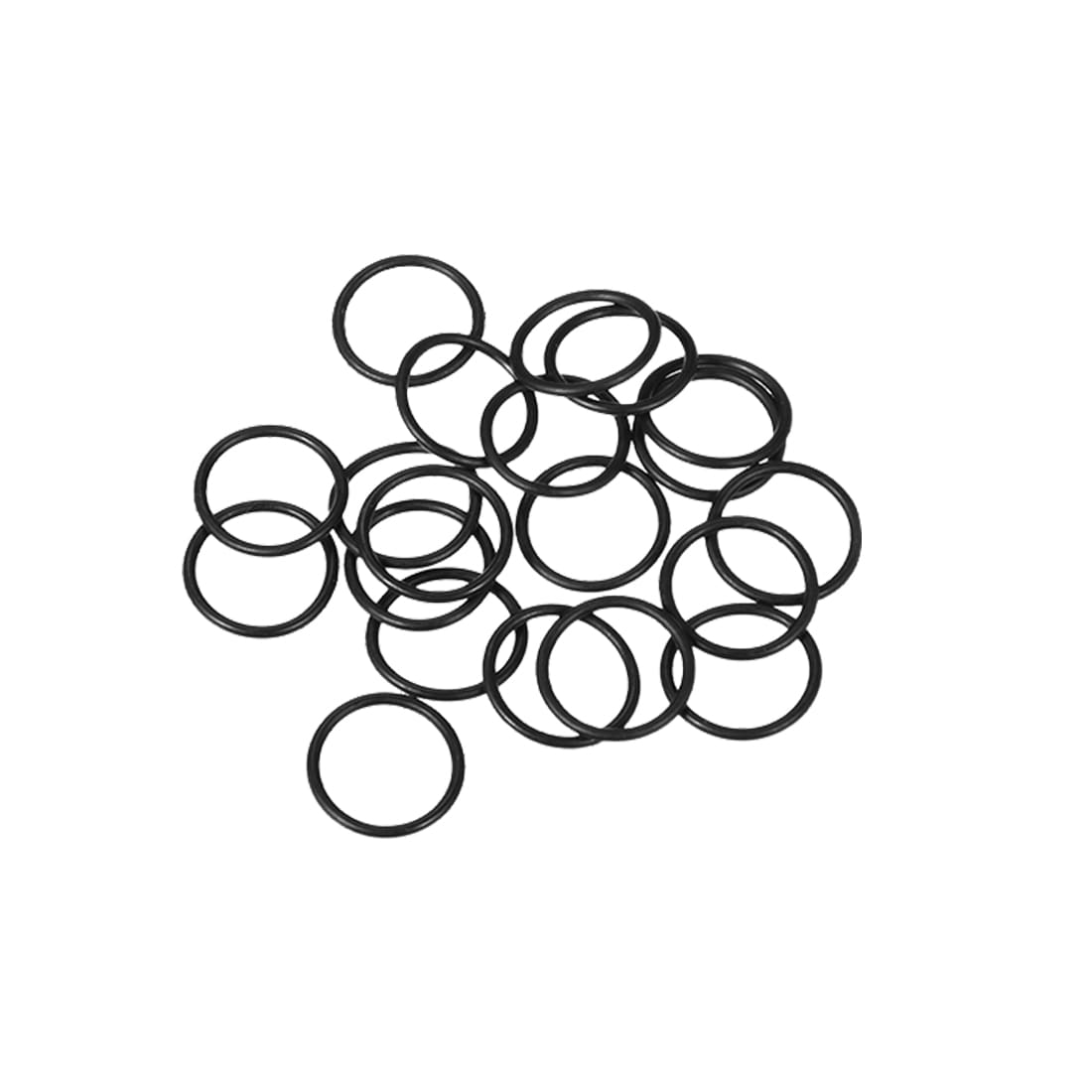 Unique Bargains Nitrile Rubber O-Rings 8mm OD 6mm ID 1mm Width Metric ...
