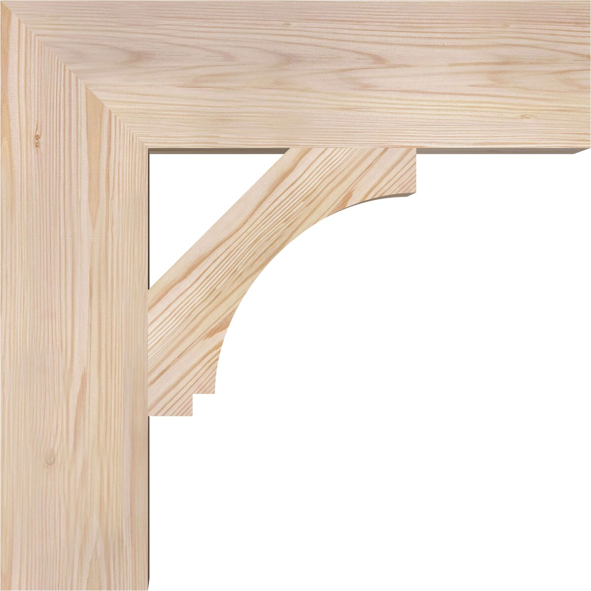 Ekena Millwork BKT06X22X22IMP05SDF Exterior-Brackets-Braces - View #3