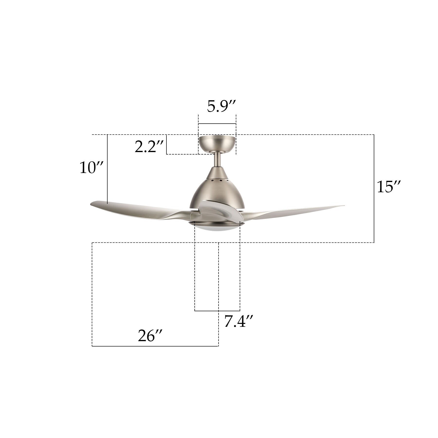 CO-Z CFN-1058-NI Ceiling-Fans - View #9