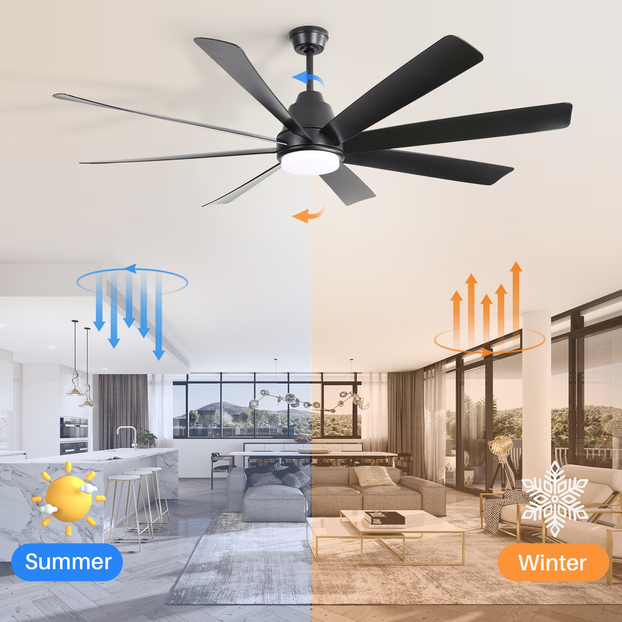 Bybafun YA3200051 Ceiling-Fans - View #6
