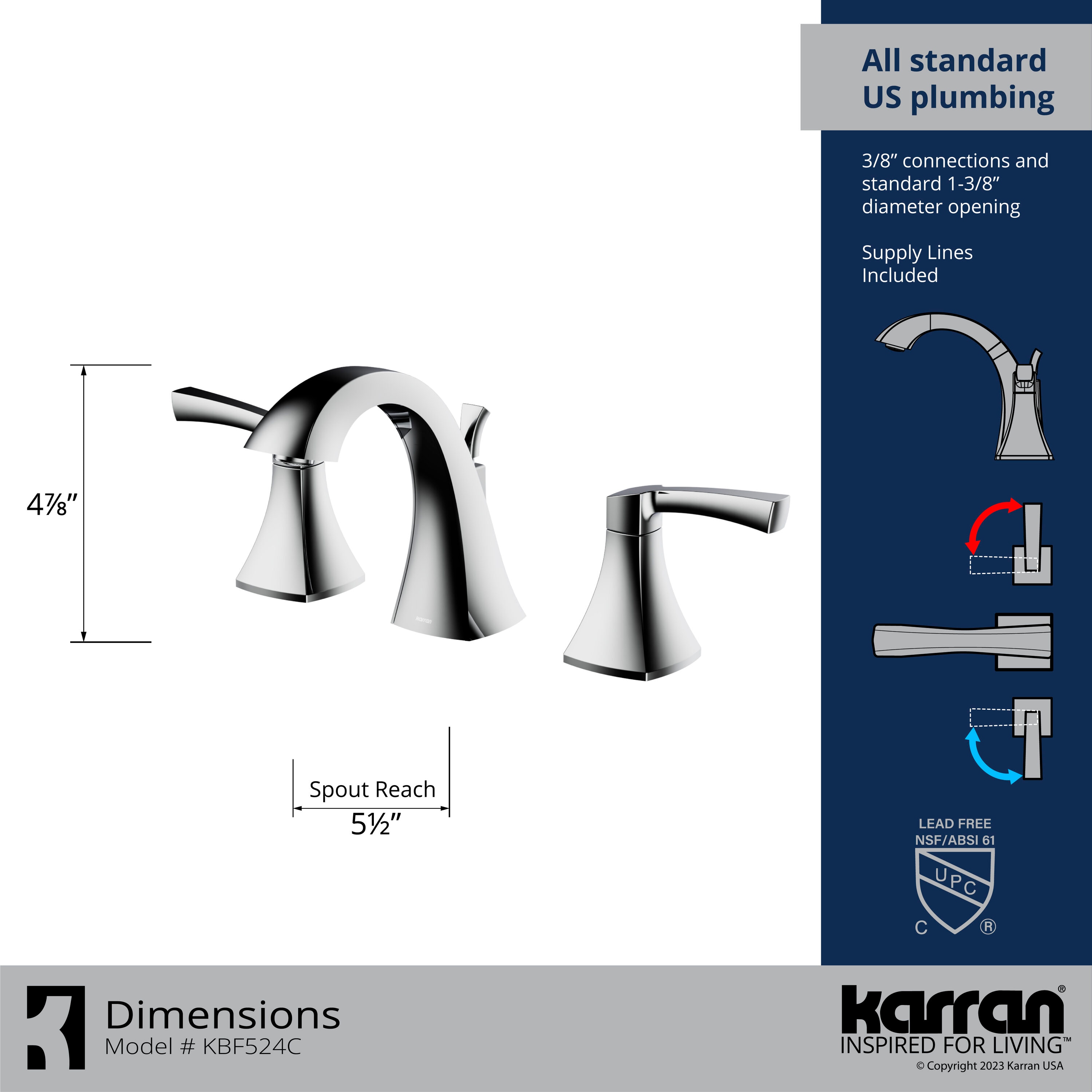 Karran KBF524C Lavatory-Faucets - View #5