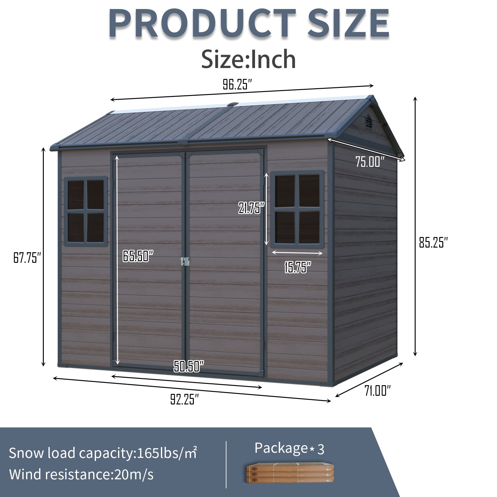 Huluwat P1-40S00072 Metal-Storage-Buildings-Sheds - View #6