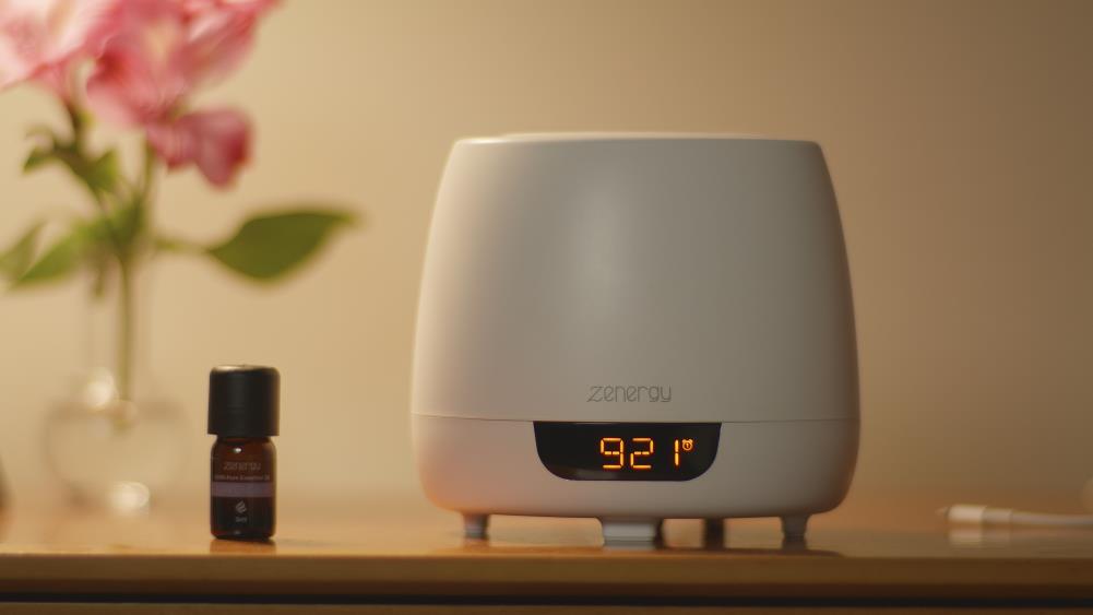 IHome Zenergy Aroma Dream Aromatherapy Diffuser hotsell Alarm Clock with Sound Therapy,