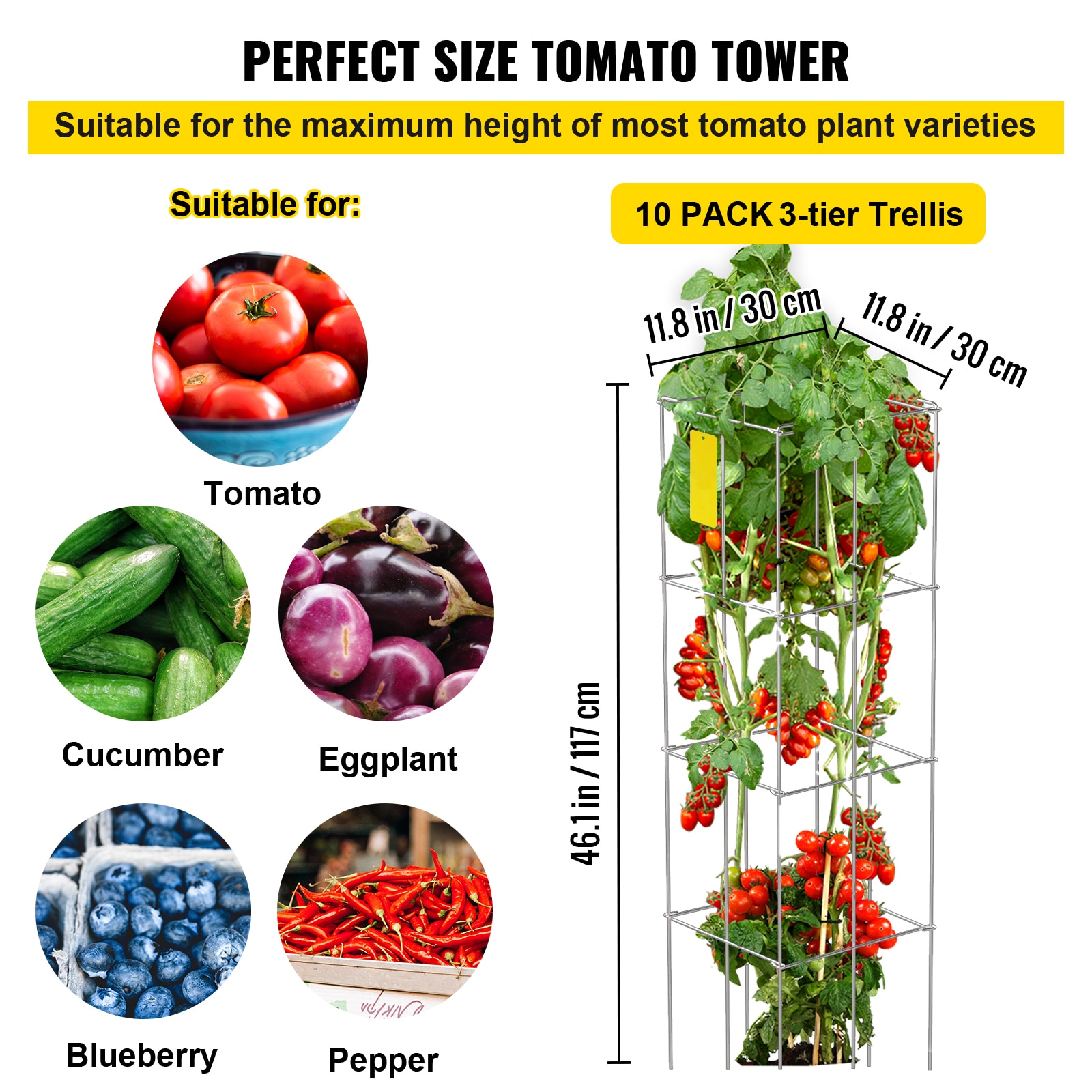 SVOPES SVOPESFXKZDFQ03940V0 Tomato-Cages - View #8