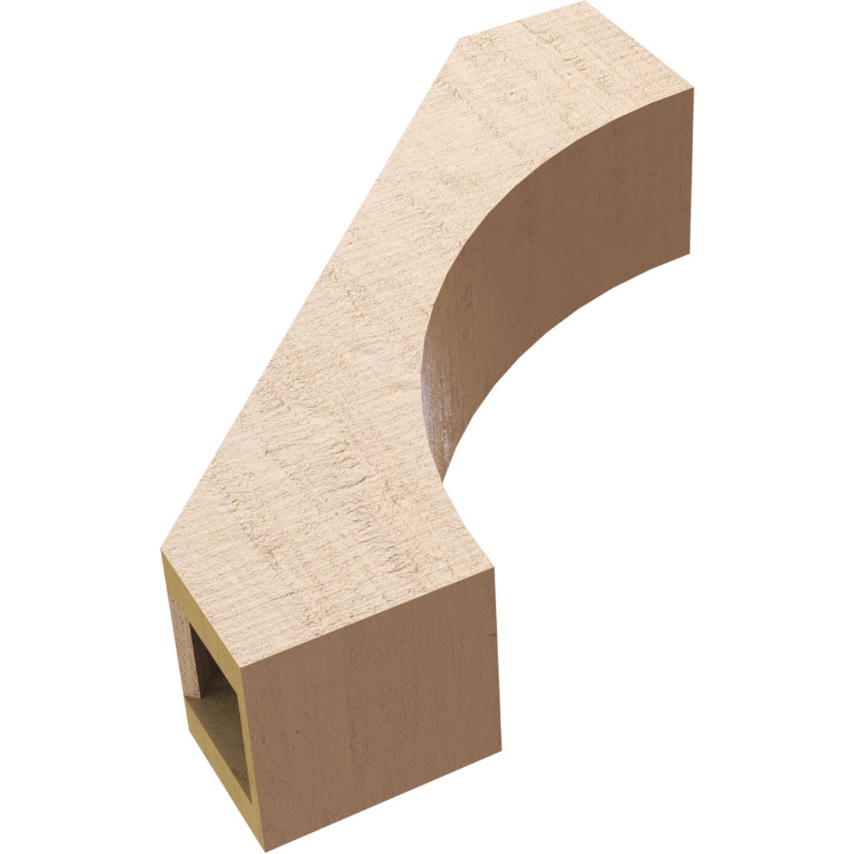 Ekena Millwork BRCUR05X18X18WTLRCPR braces - View #7