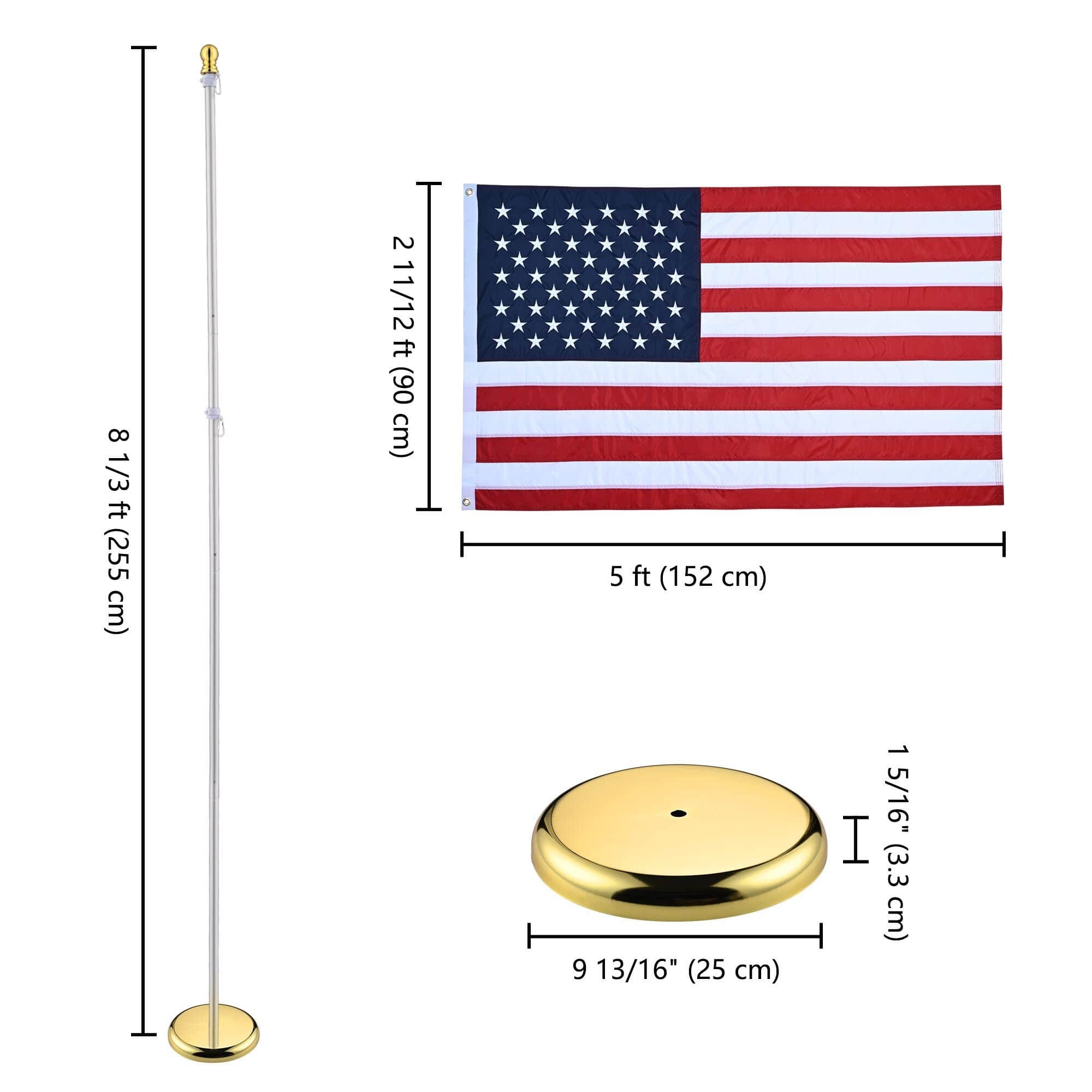 Yescom 22FLP014-8FTS-BX4-LO Flag-Poles - View #7