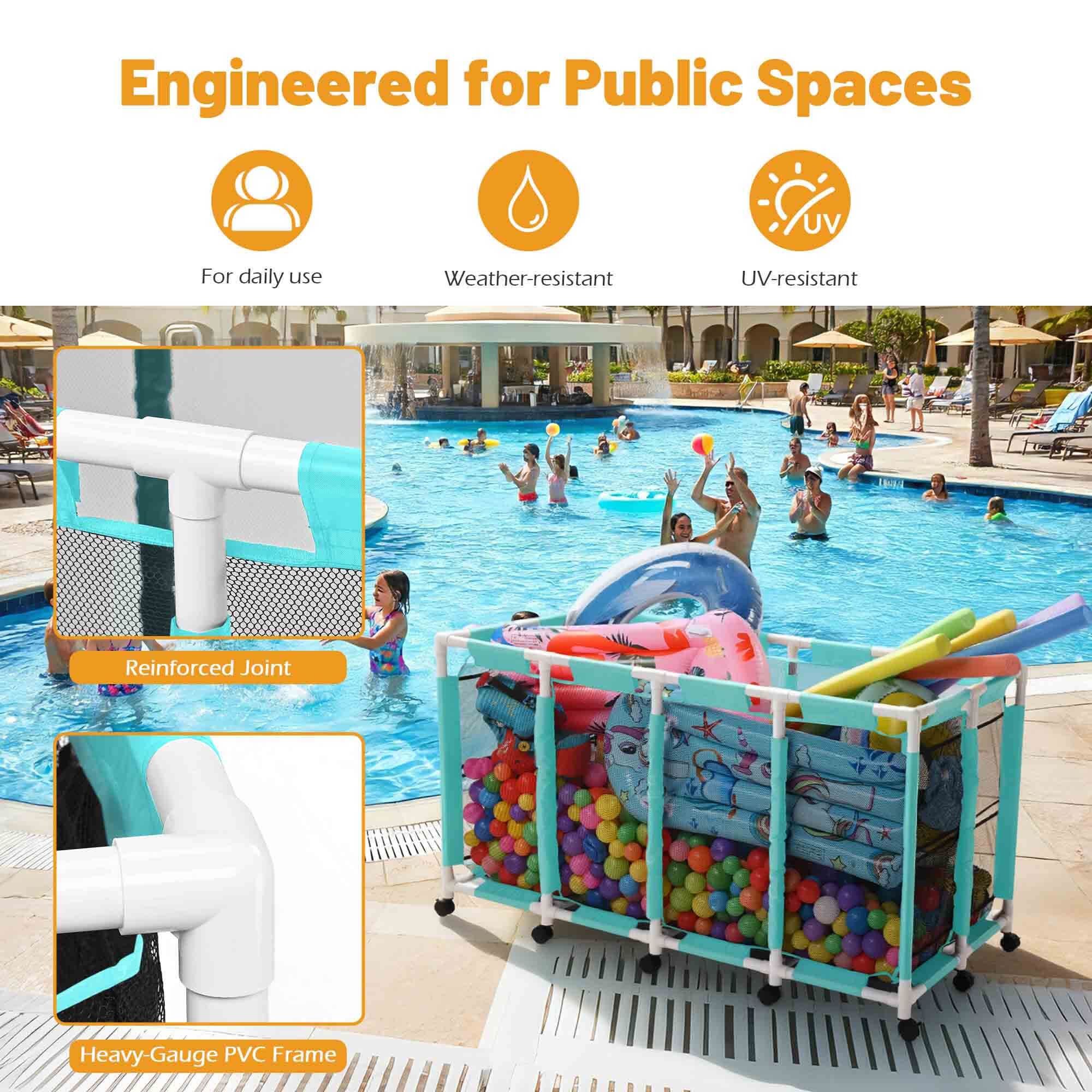 Yescom 06PSBBMC4-4GPVC-3-LO Pool-Organization-Storage - View #5