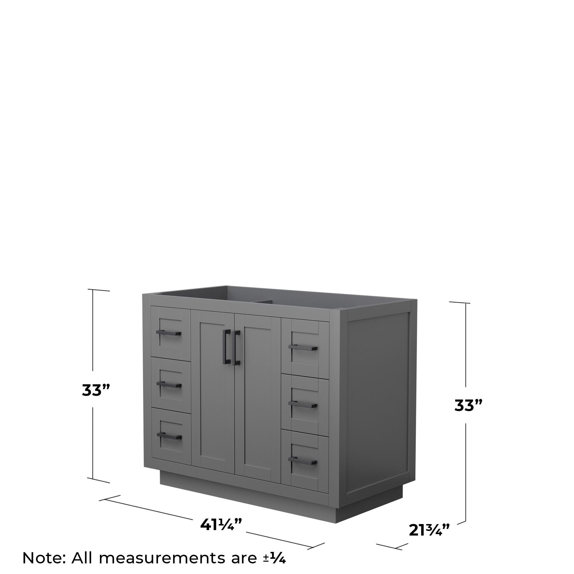 Wyndham Collection WCF292942SGBCXSXXMXX vanities - View #3