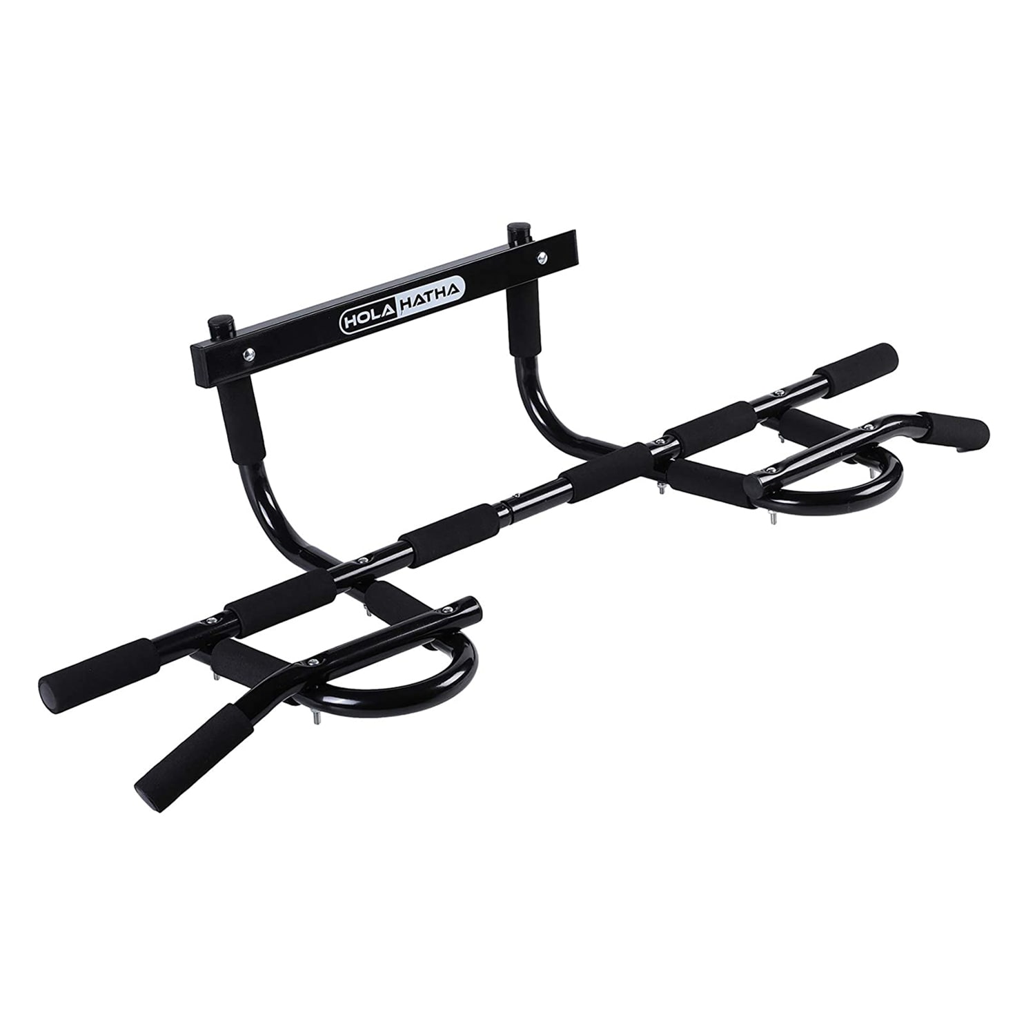 HolaHatha  Home Workout Door Pull Up Chin Up Bar for Doorway Exercise Fitness