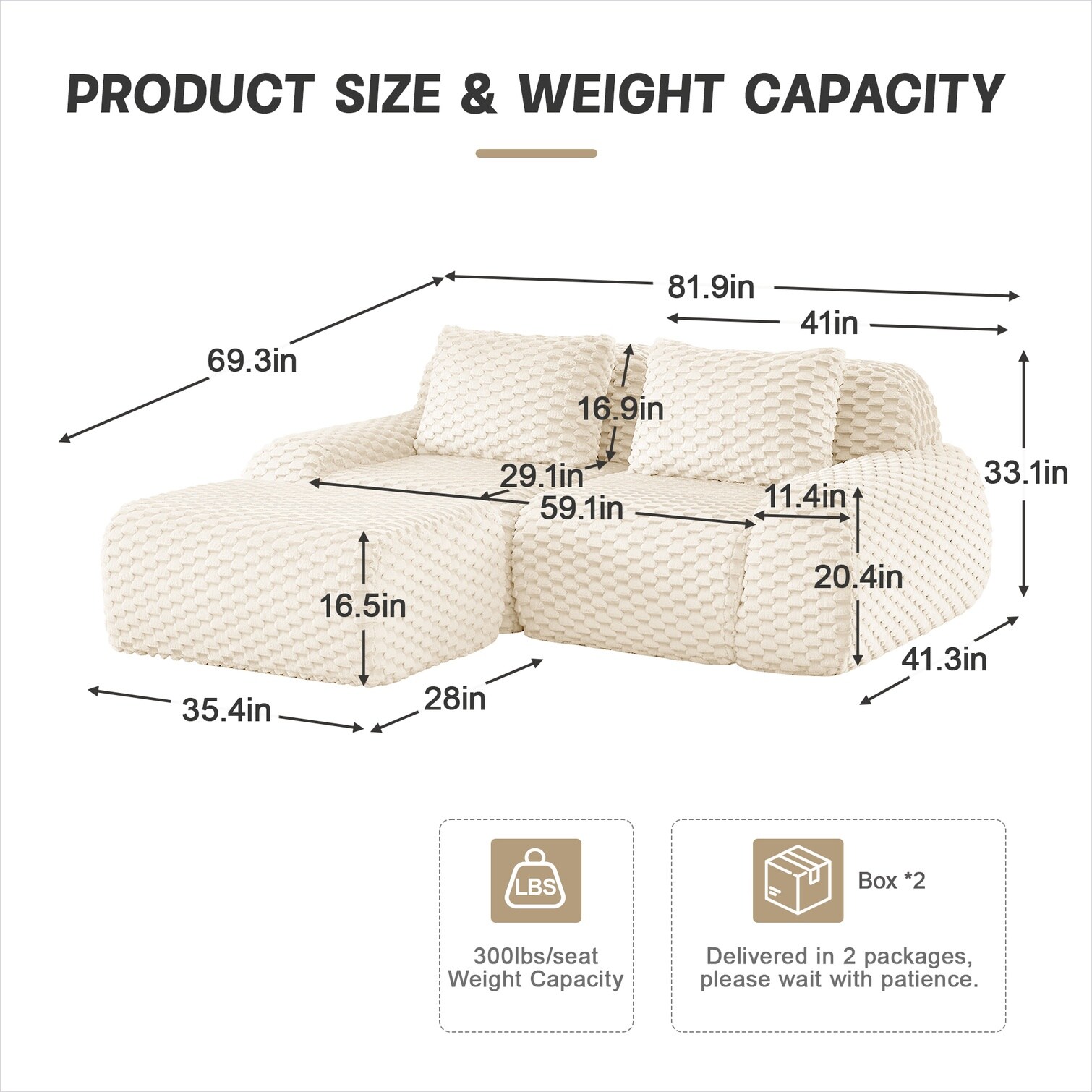 SunJet UP5F9A66UV6O Sofas-Loveseats - View #6