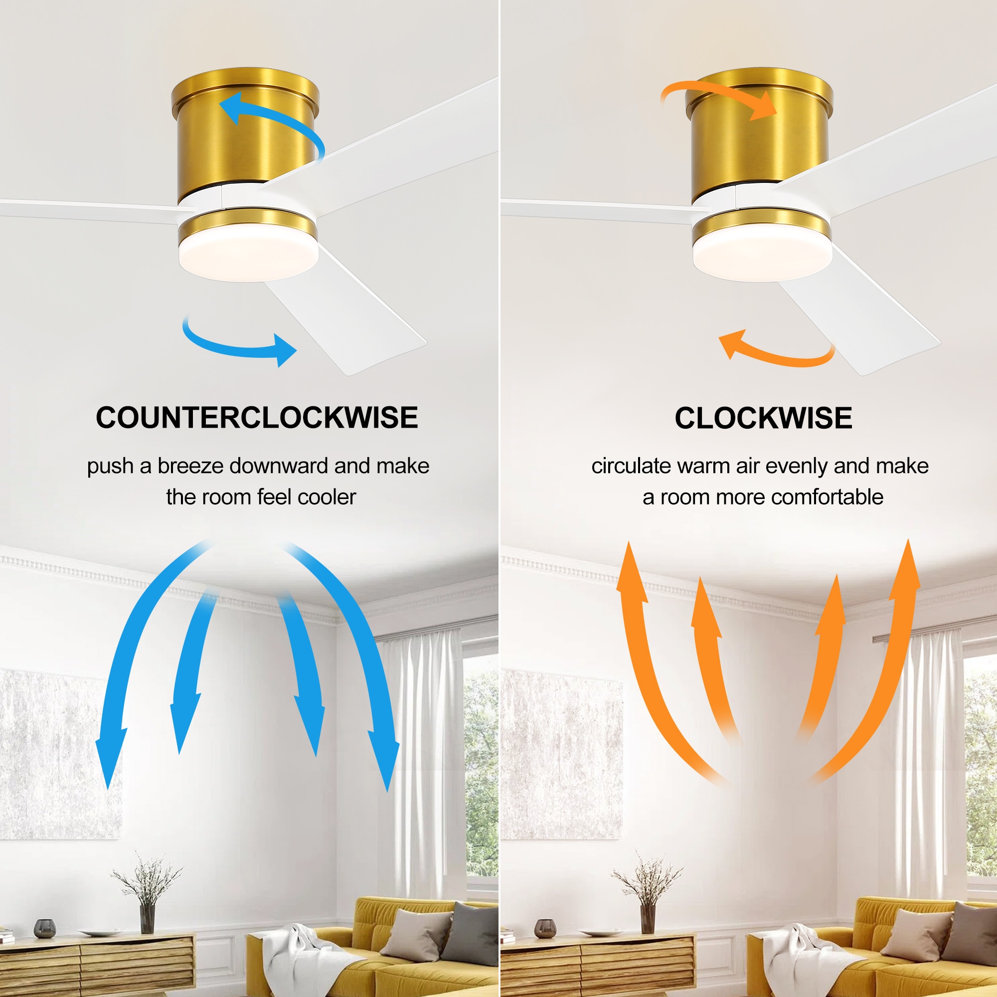 Breezary 24025-GW Ceiling-Fans - View #4