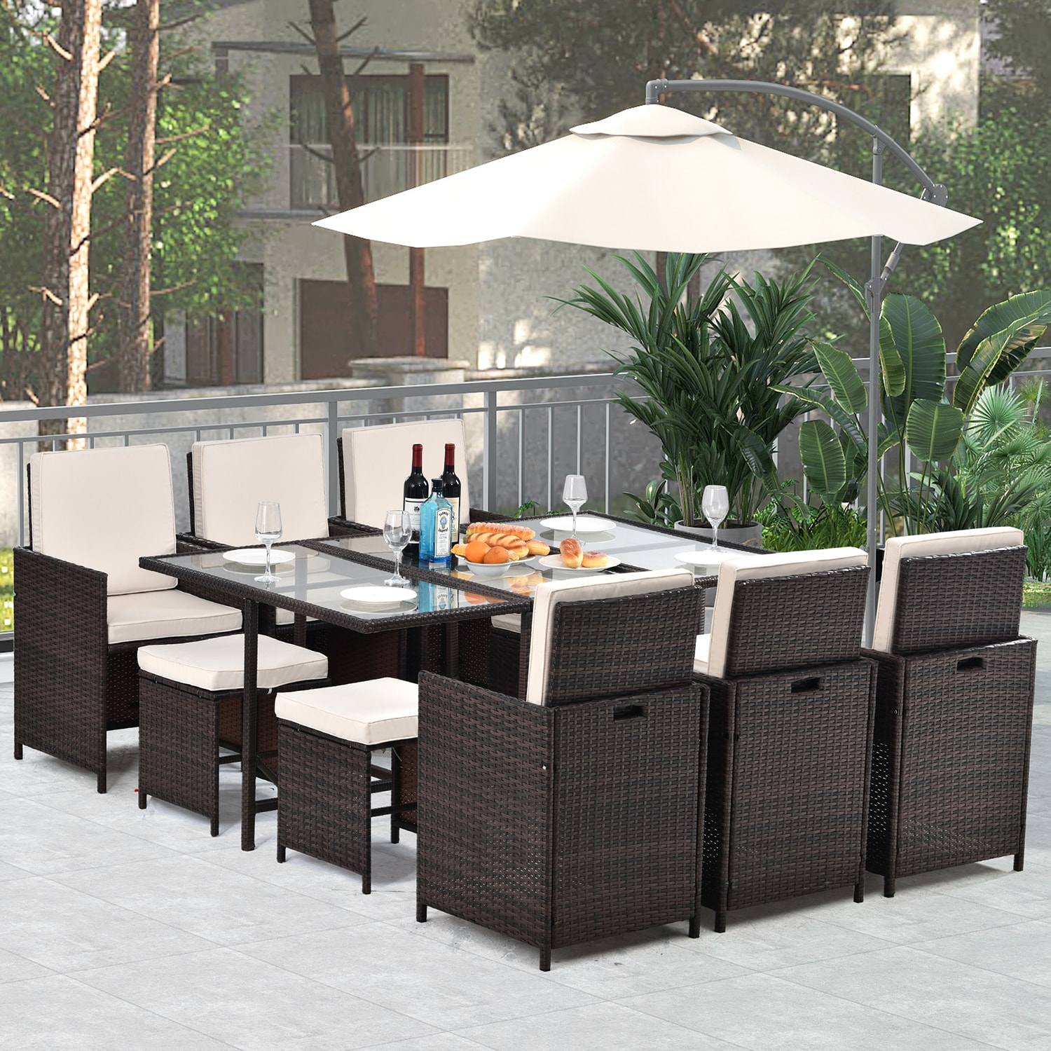 6 seater patio set argos