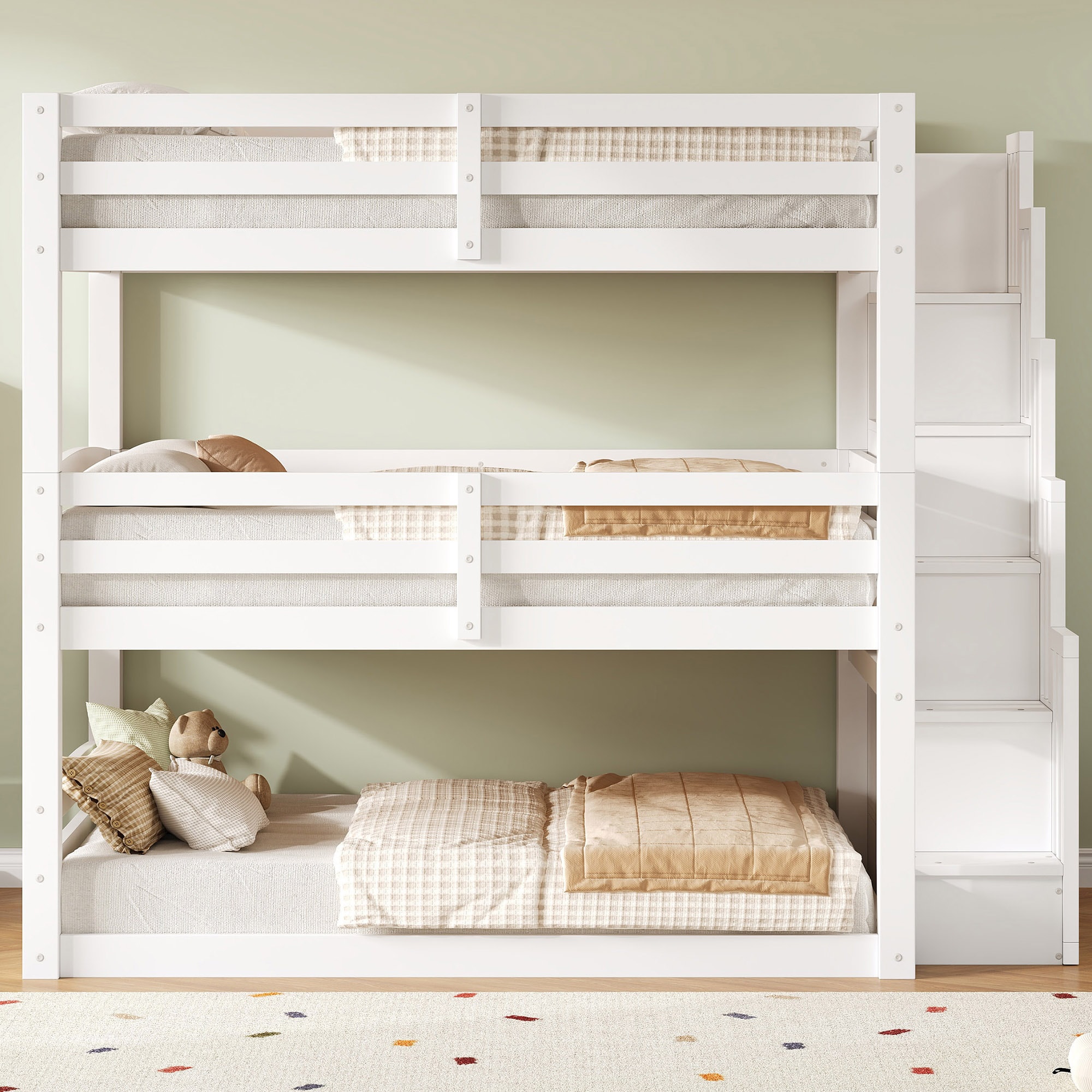 LUXEYARD DS-M-BAC04860 Bunk-Beds - View #3
