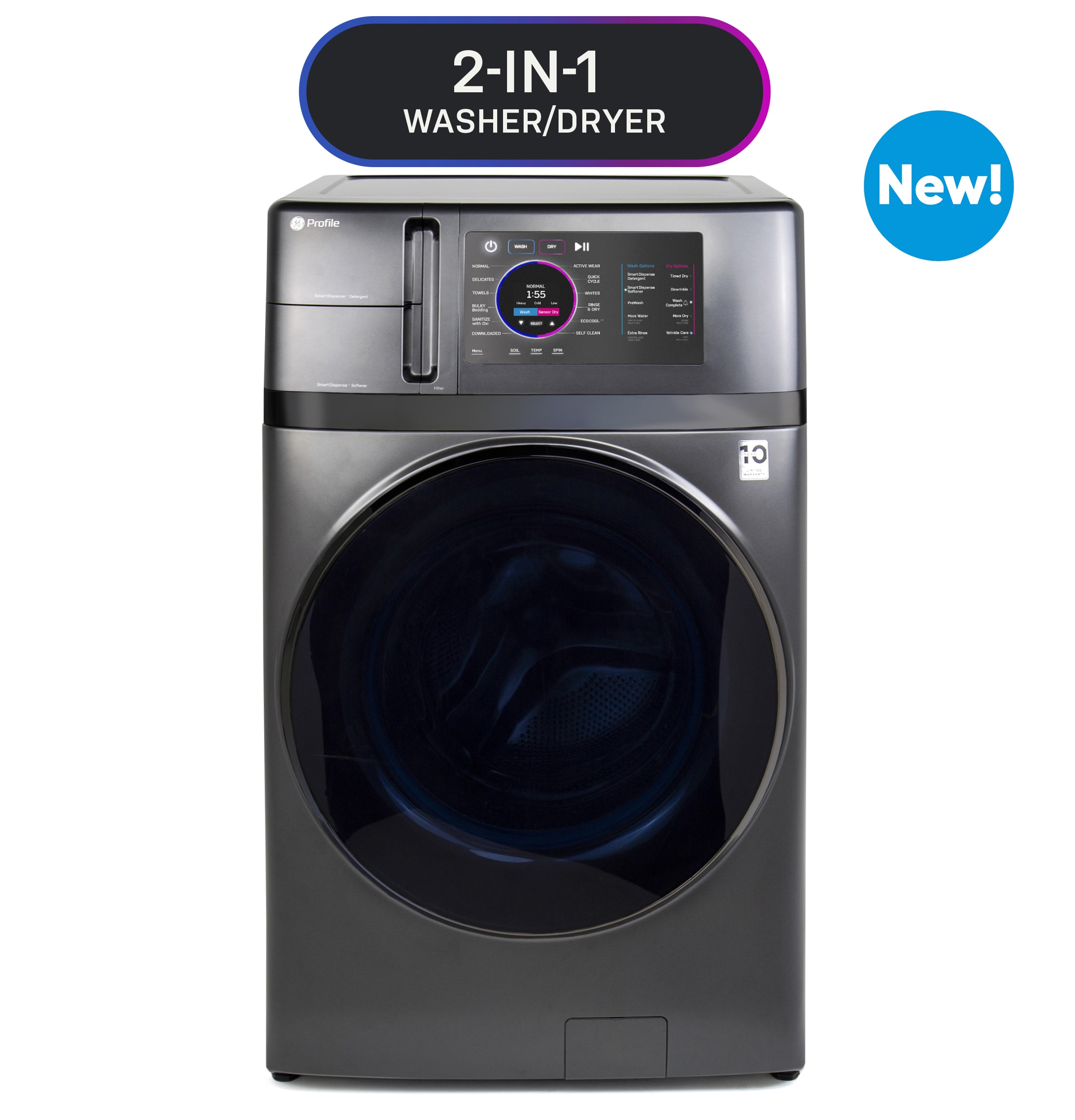 INTERGREAT Portable Twin Tub Washing Machine with Drain Pump, 15lbs Mini  Compact Laundry Washer Machine with Longer Hose, Semi-automatic Washer  Combo