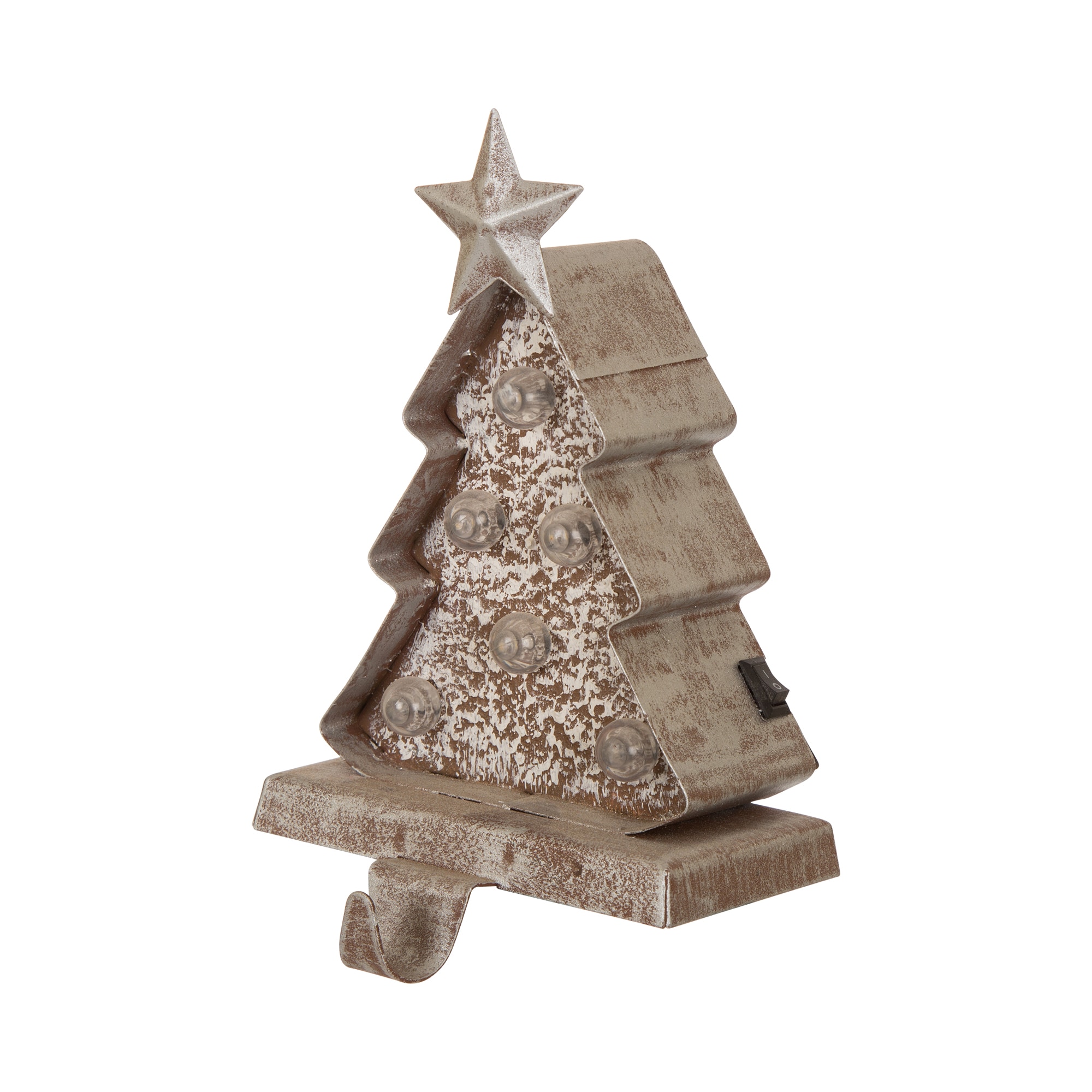 Glitzhome Decorative Metal Stocking Holder in the Christmas Hooks ...
