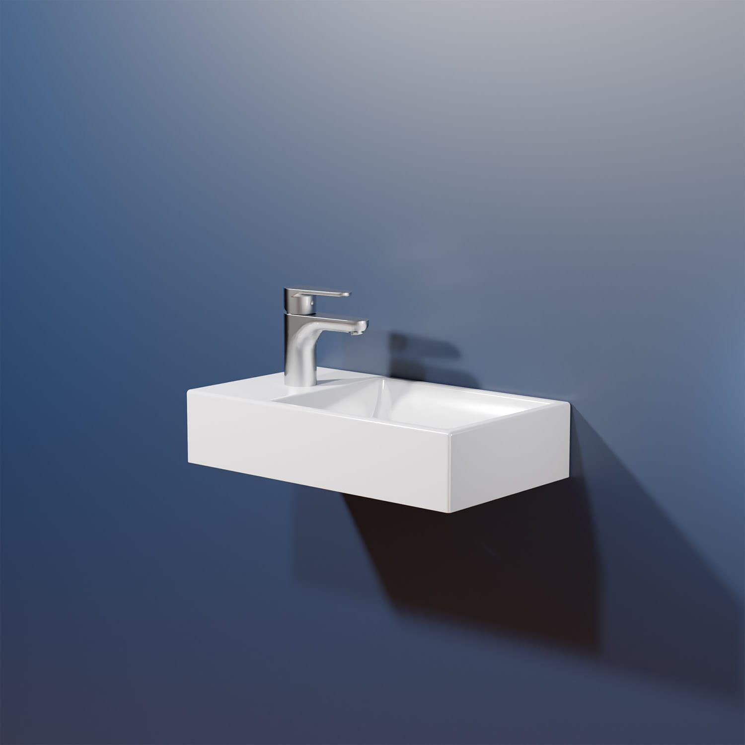 WS Bath Collections MINIMAL 4757 Bath-Sink - View #5