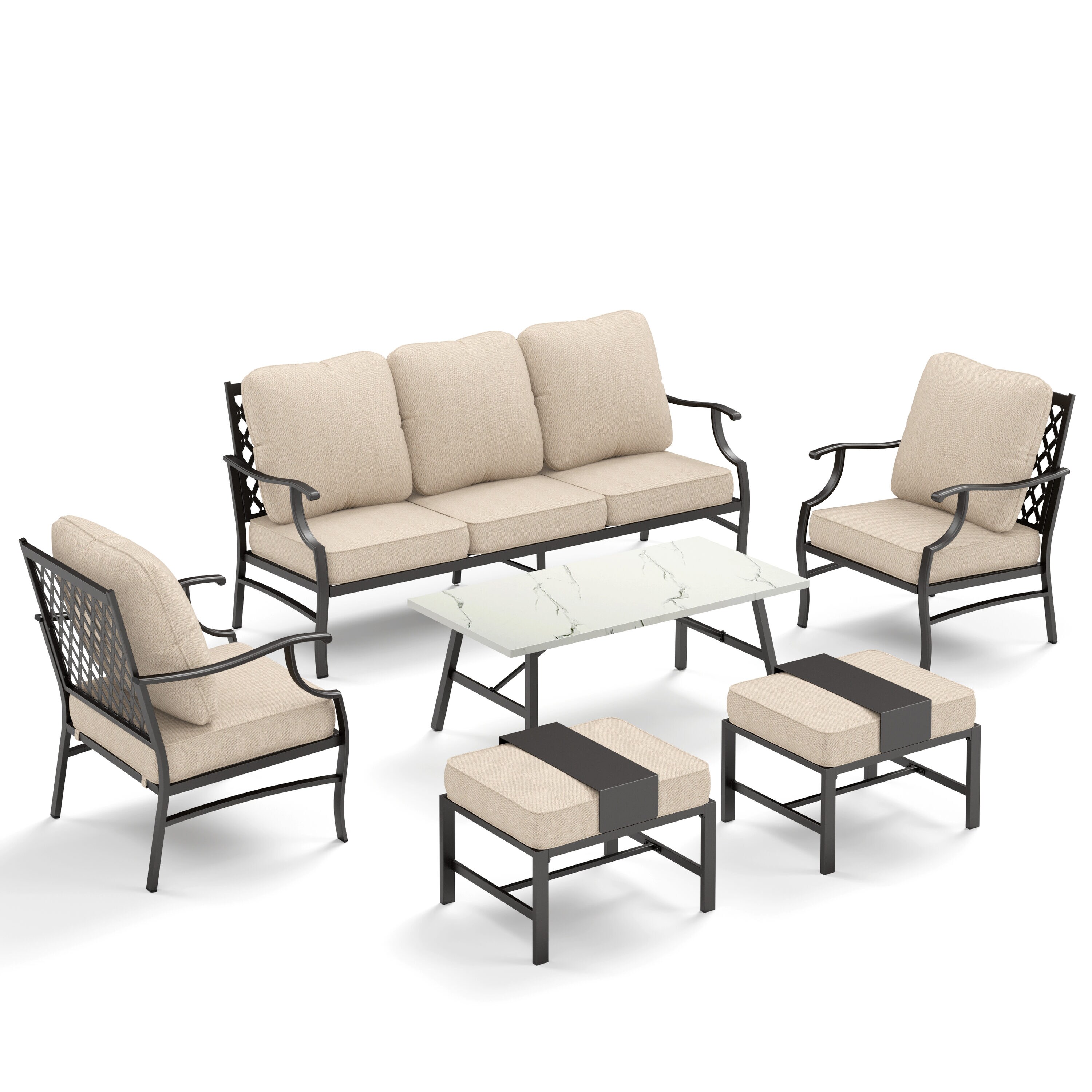 Sunshine Valley CP003-01-7 Patio-Conversation-Sets - View #2