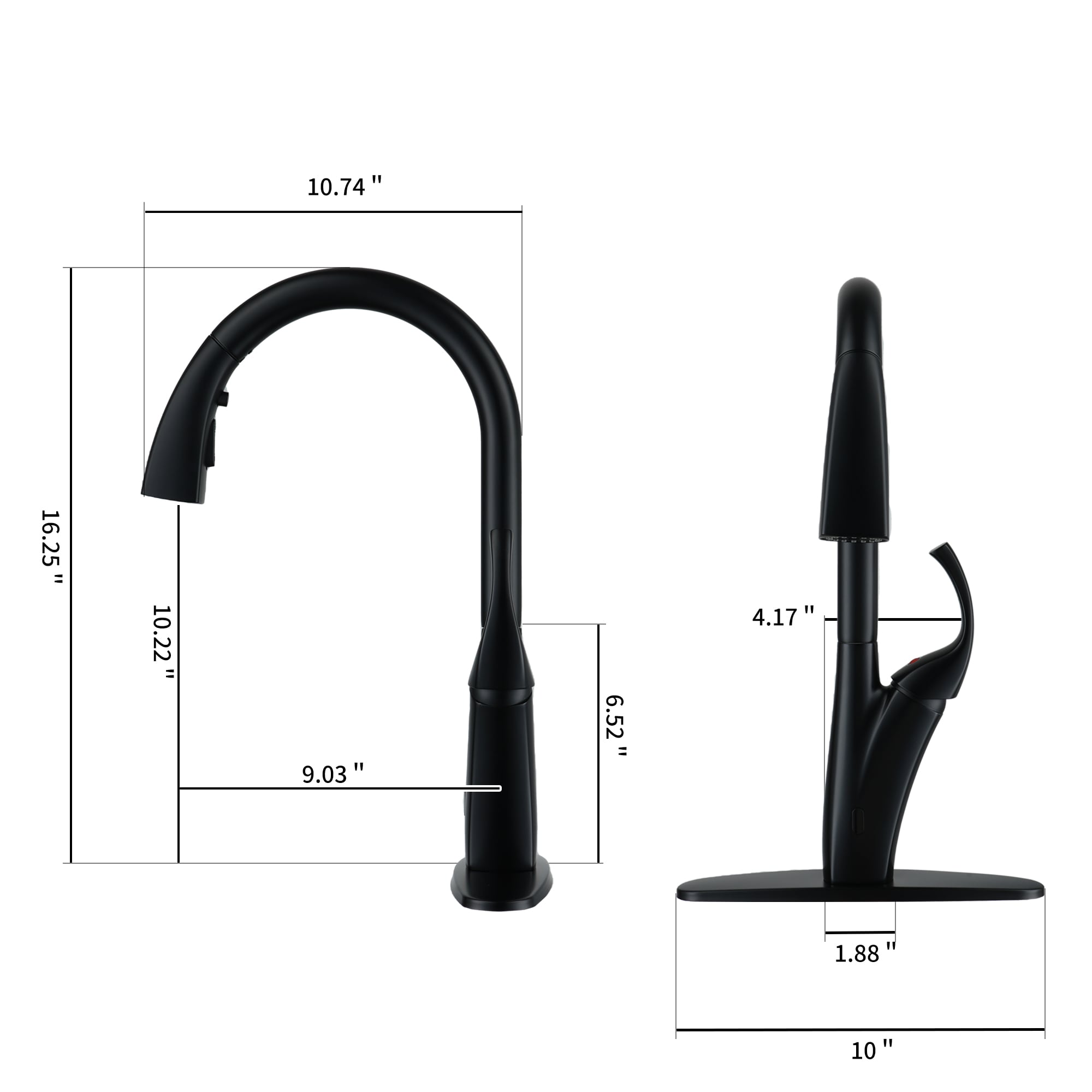 Clihome CL501C Kitchen-Faucets - View #4