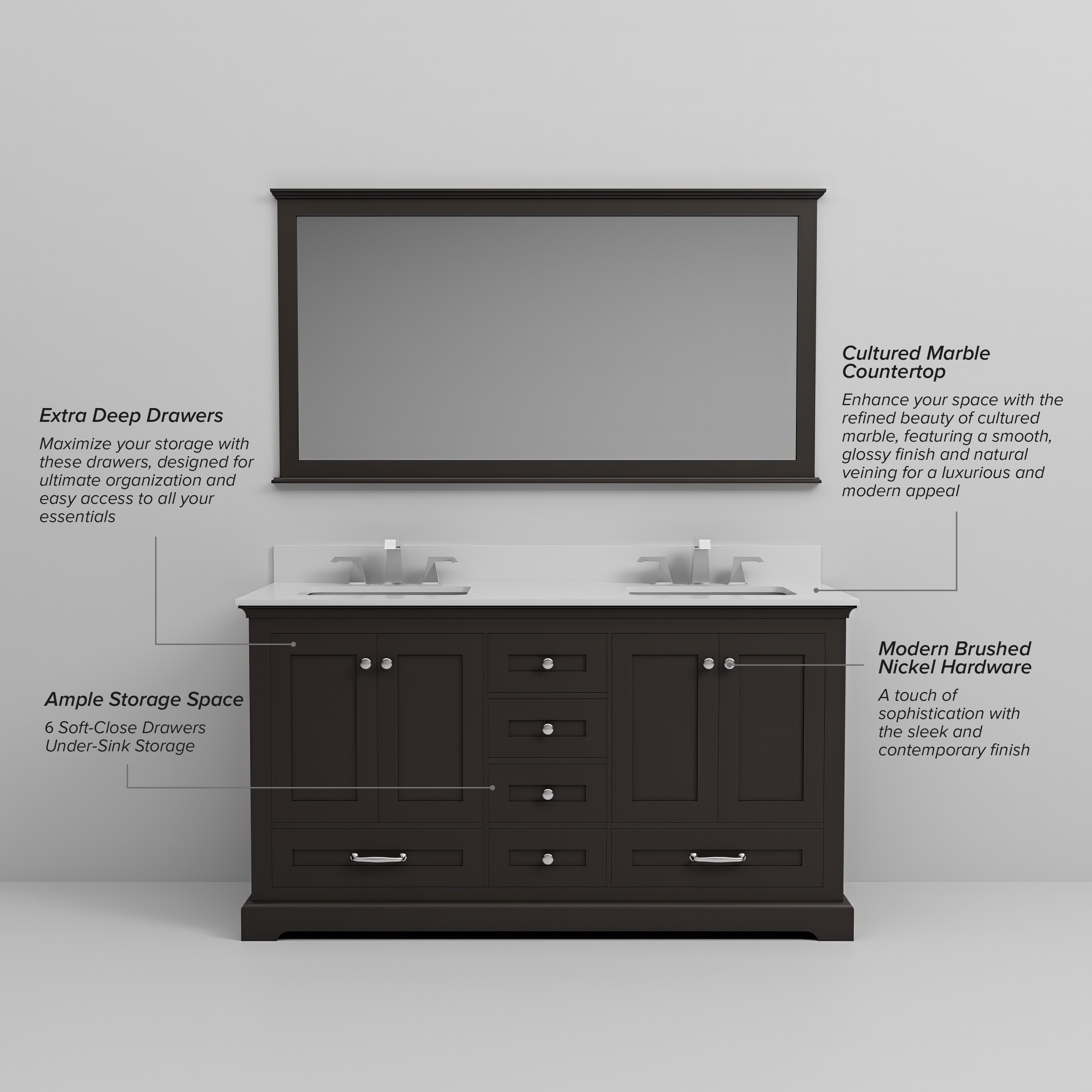 Lexora LVD60DG310 Bath-Vanity-Combo - View #8