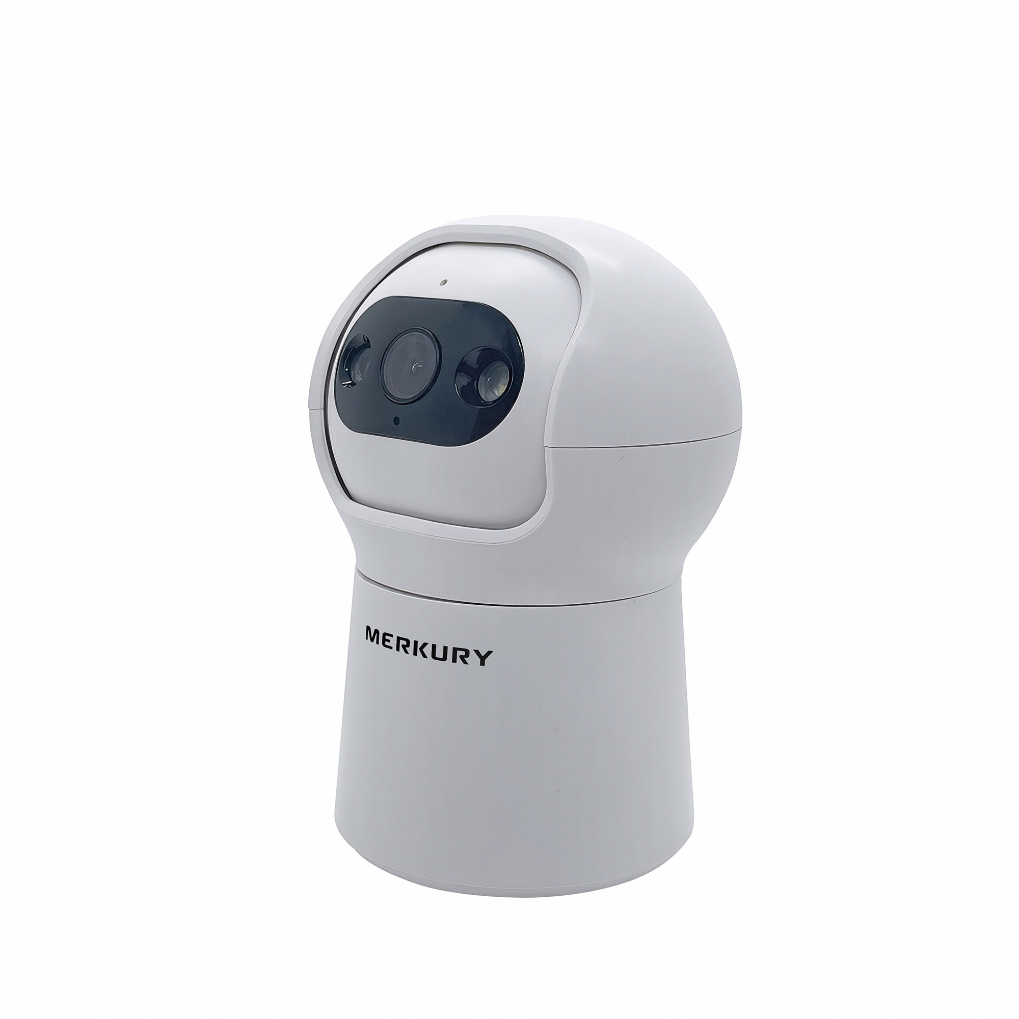 Merkury Smart MI-CW111-199 2K Auto-Follow Camera Indoor 1 -Channel 1 -Camera 2K Plug-in Pan and tilt No internal memory Micro SD (Not Included) Security Camera System