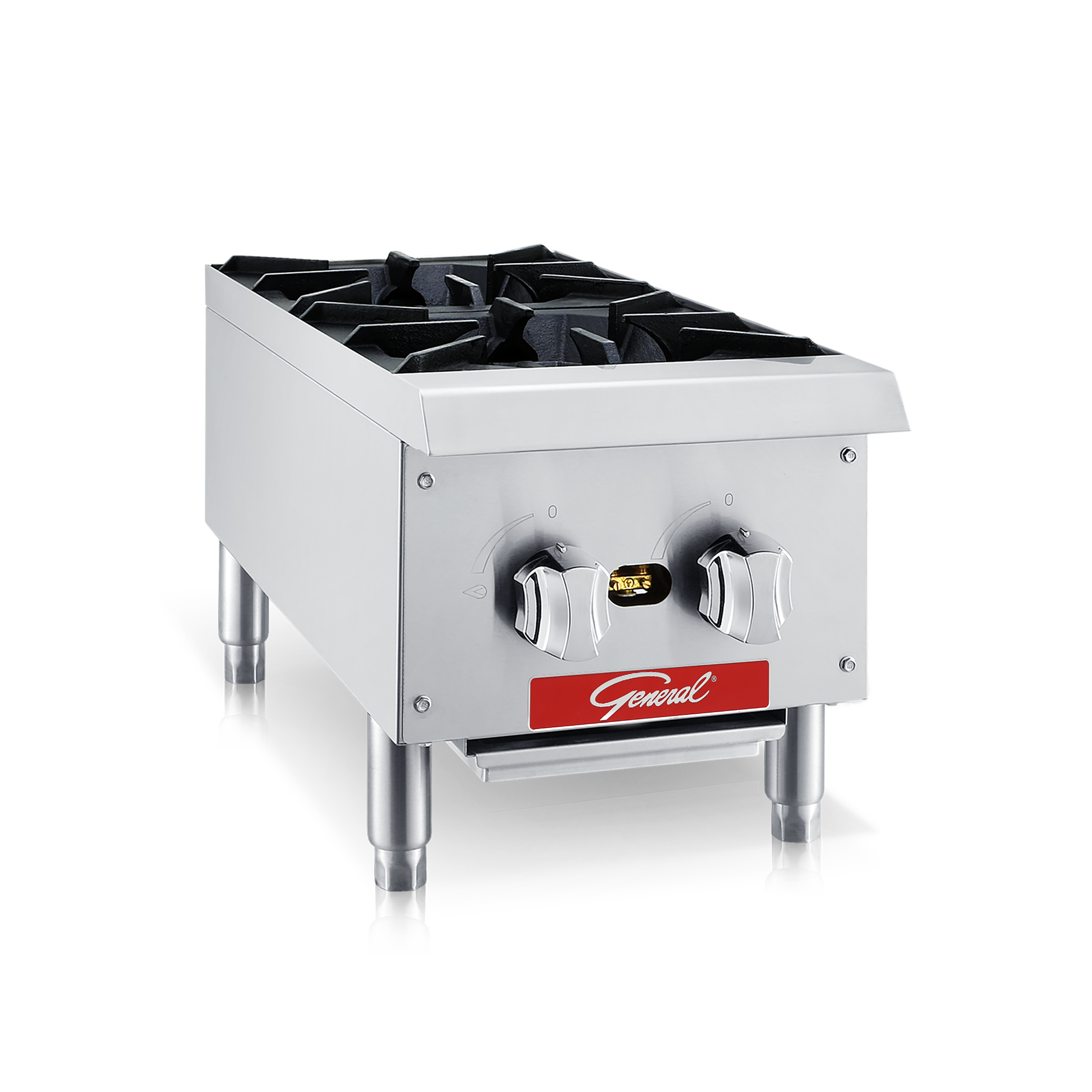 Jeremy Cass 14.57-in 2 Elements Stainless Steel Electric Hot Plate in the Hot  Plates department at