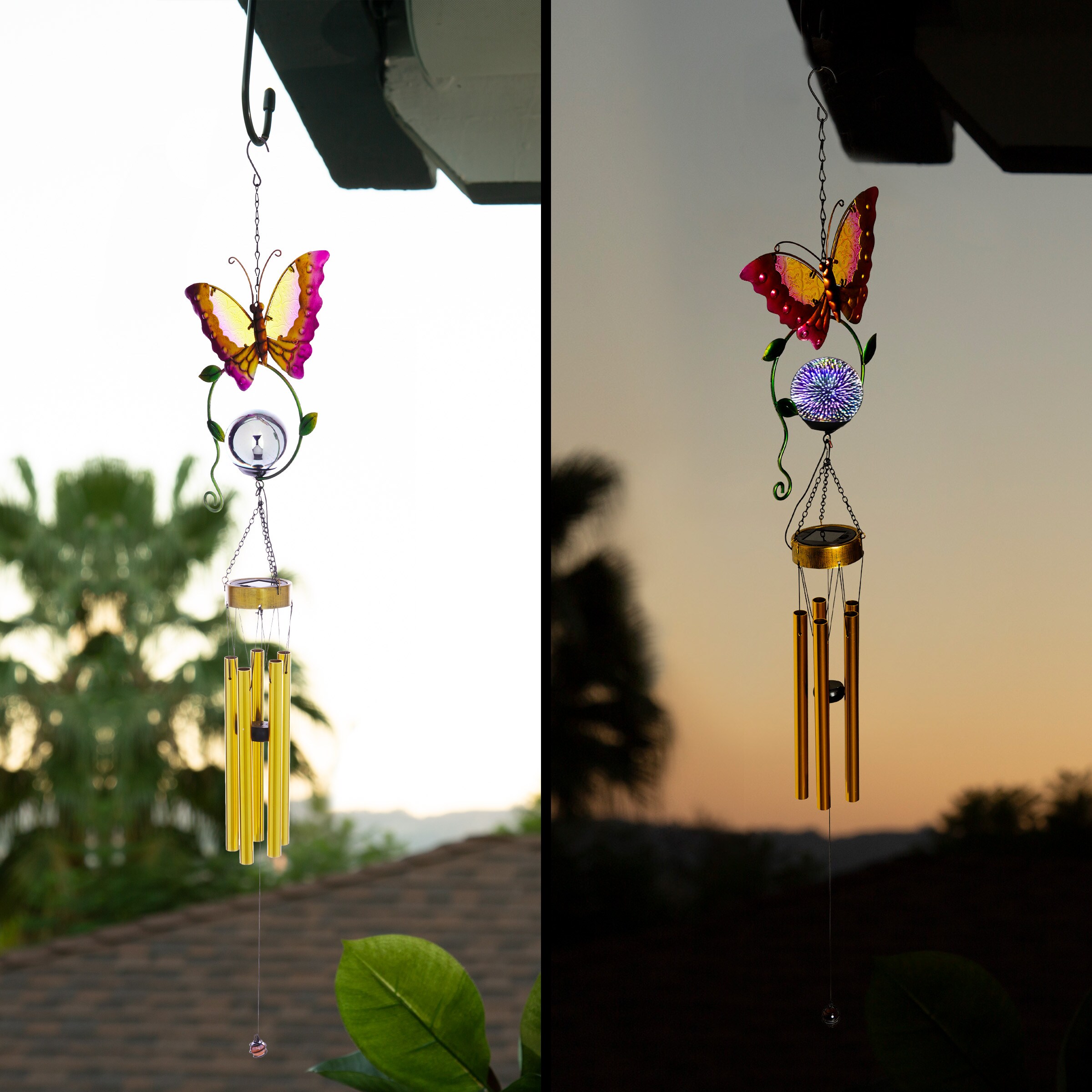 Alpine Corporation LJJ1448SLR-OR Wind-Chimes - View #2