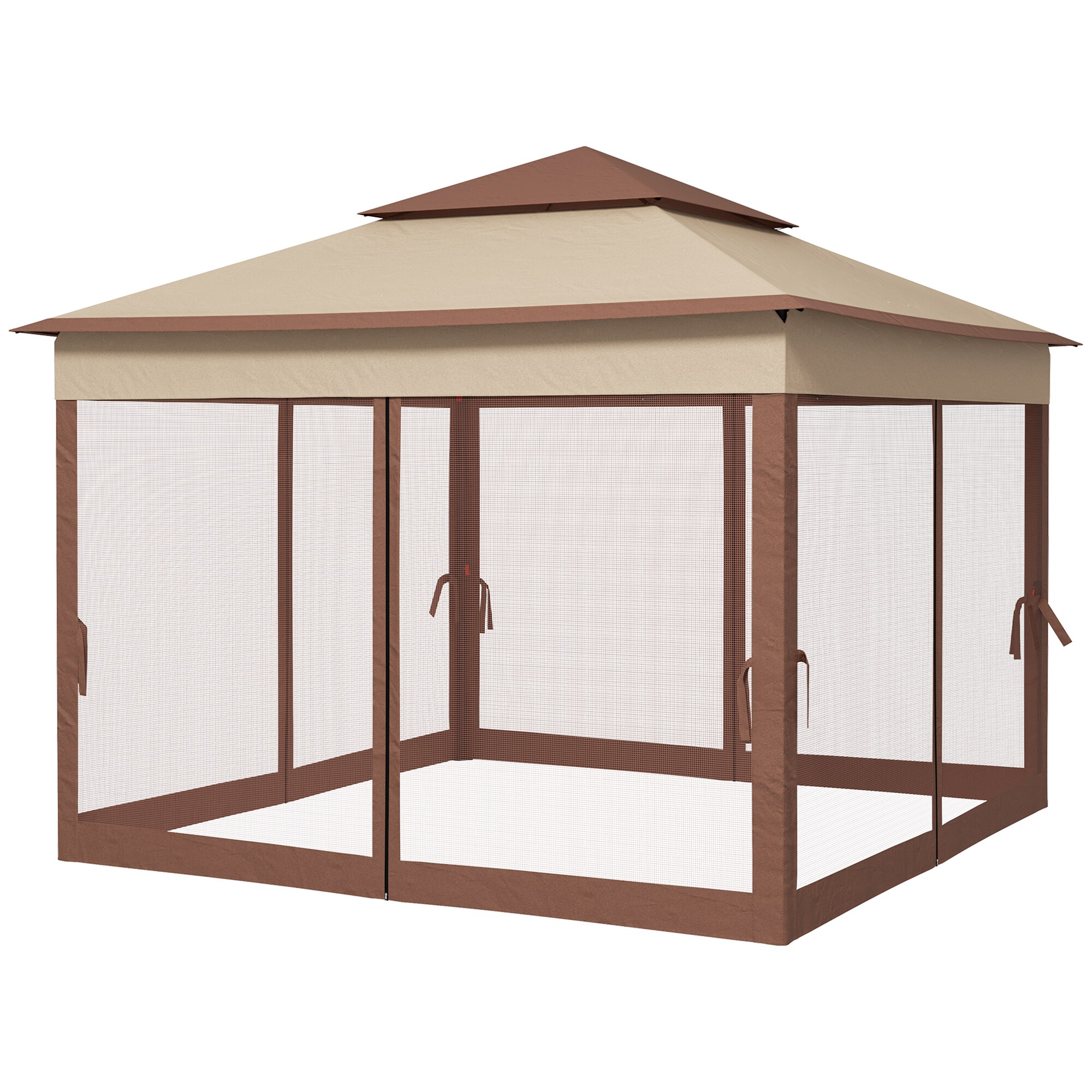 Forclover HNO-140354 Wood-Resin-Gazebos - View #4