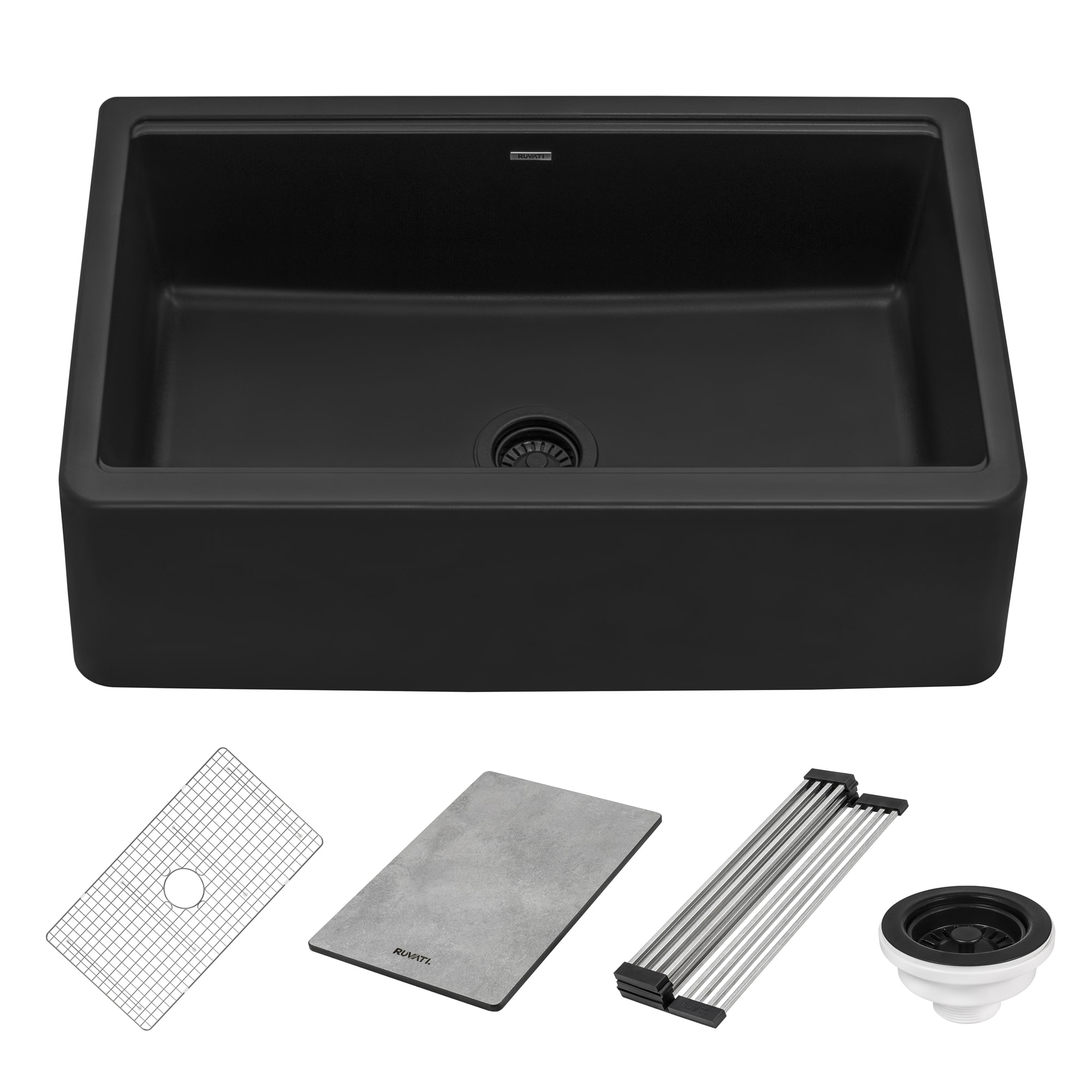 Ruvati RVG1533BK Kitchen-Sinks - View #2