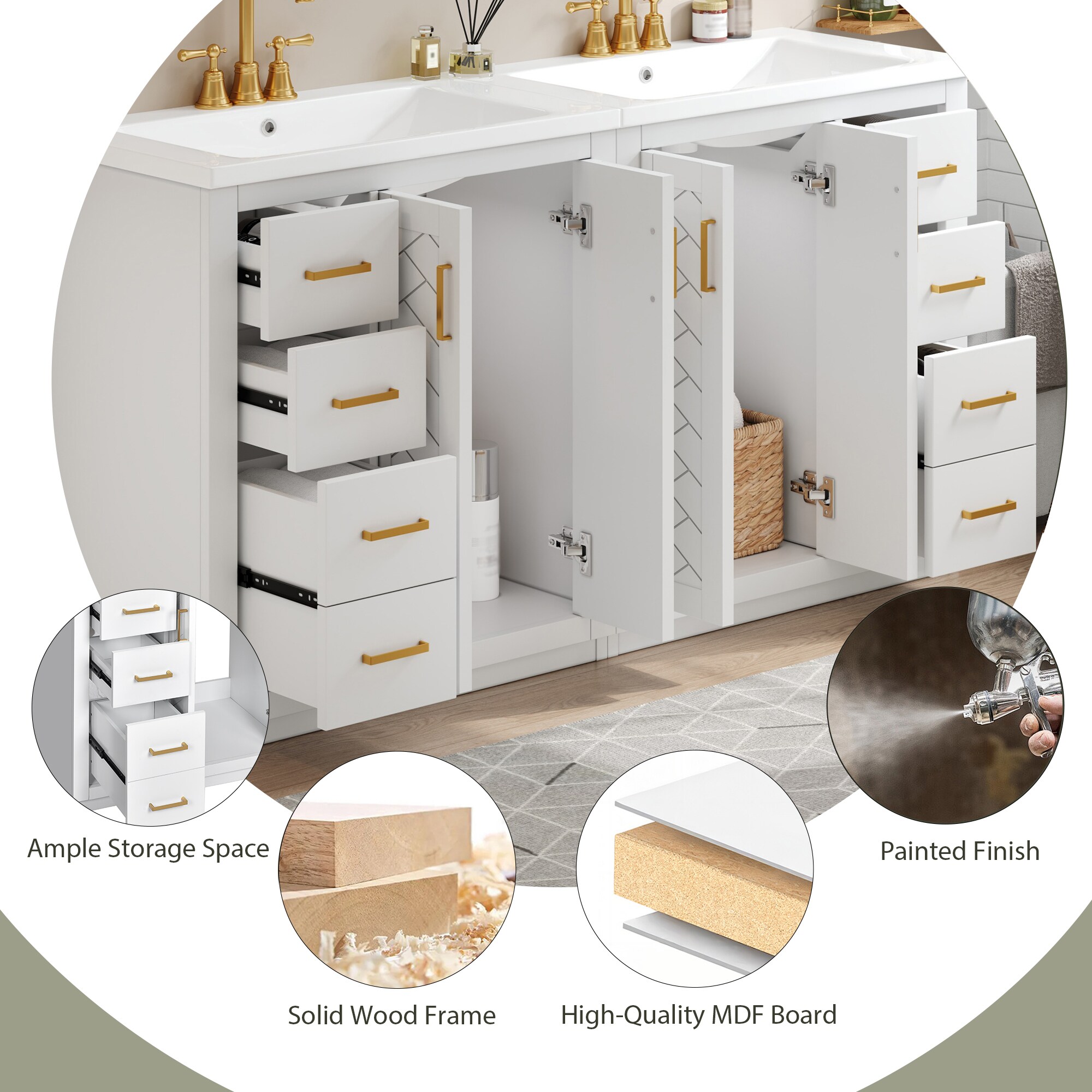 Tatayosi RY-SS00001K Bath-Vanity-Combo - View #6