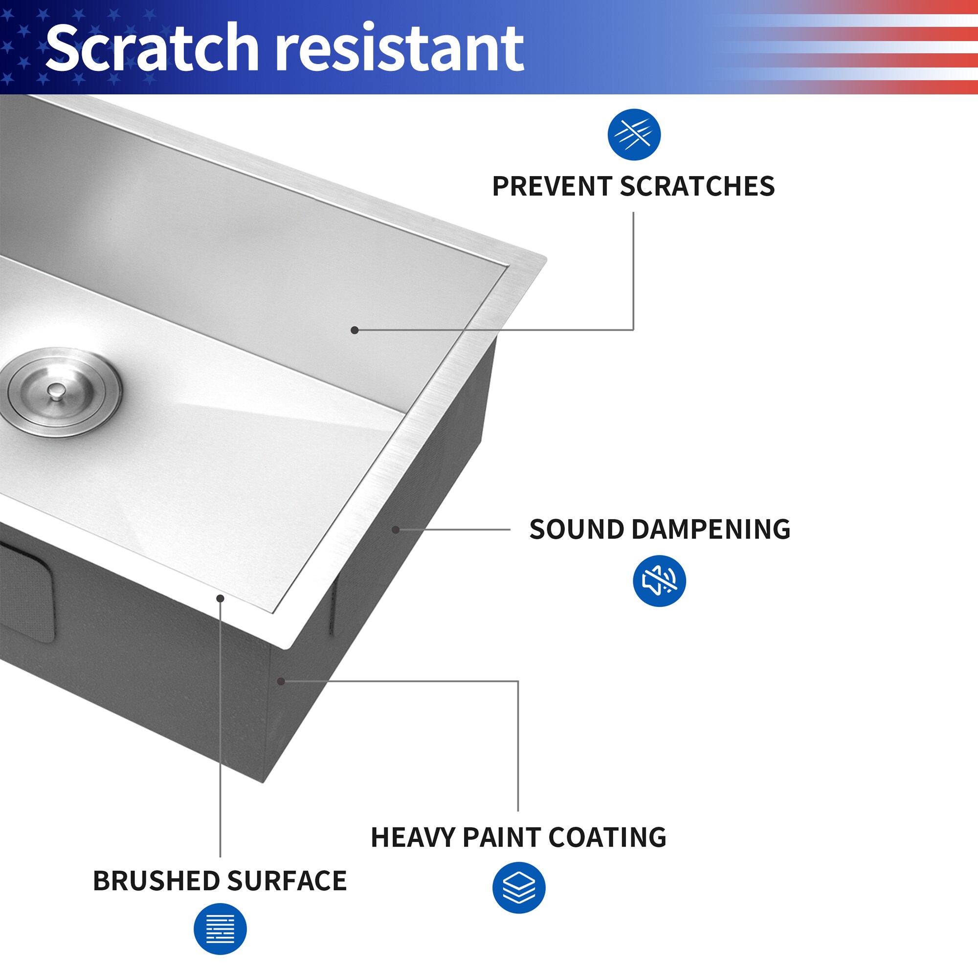 Rainlex RX-SS23-3018 Kitchen-Sinks - View #5