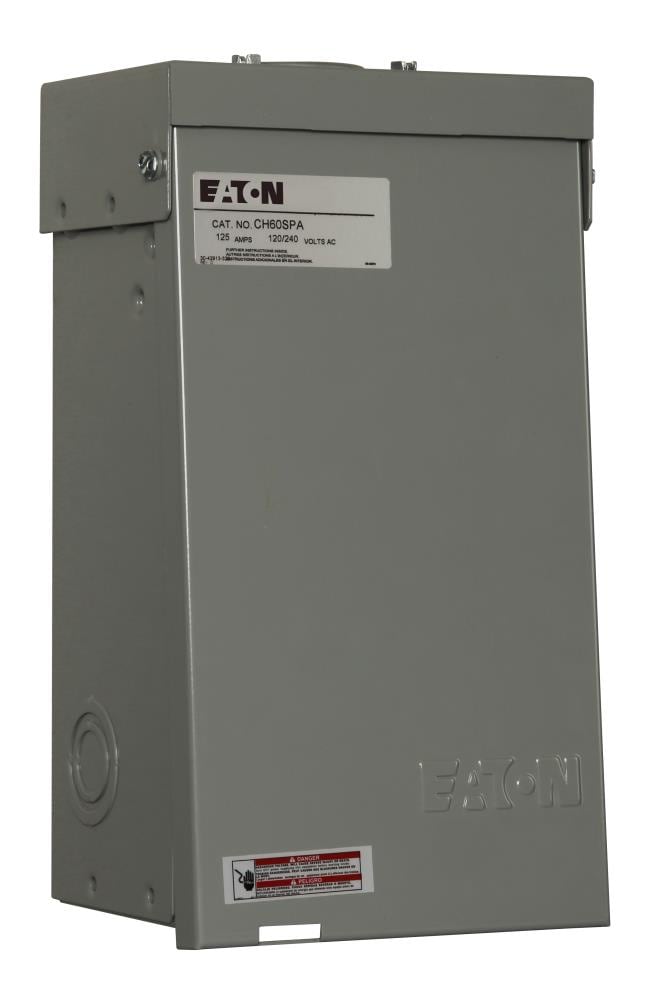 Eaton 60 Amp 2 Pole General Duty Enclosed Molded Case Switch Disconnect In The Electrical 1806