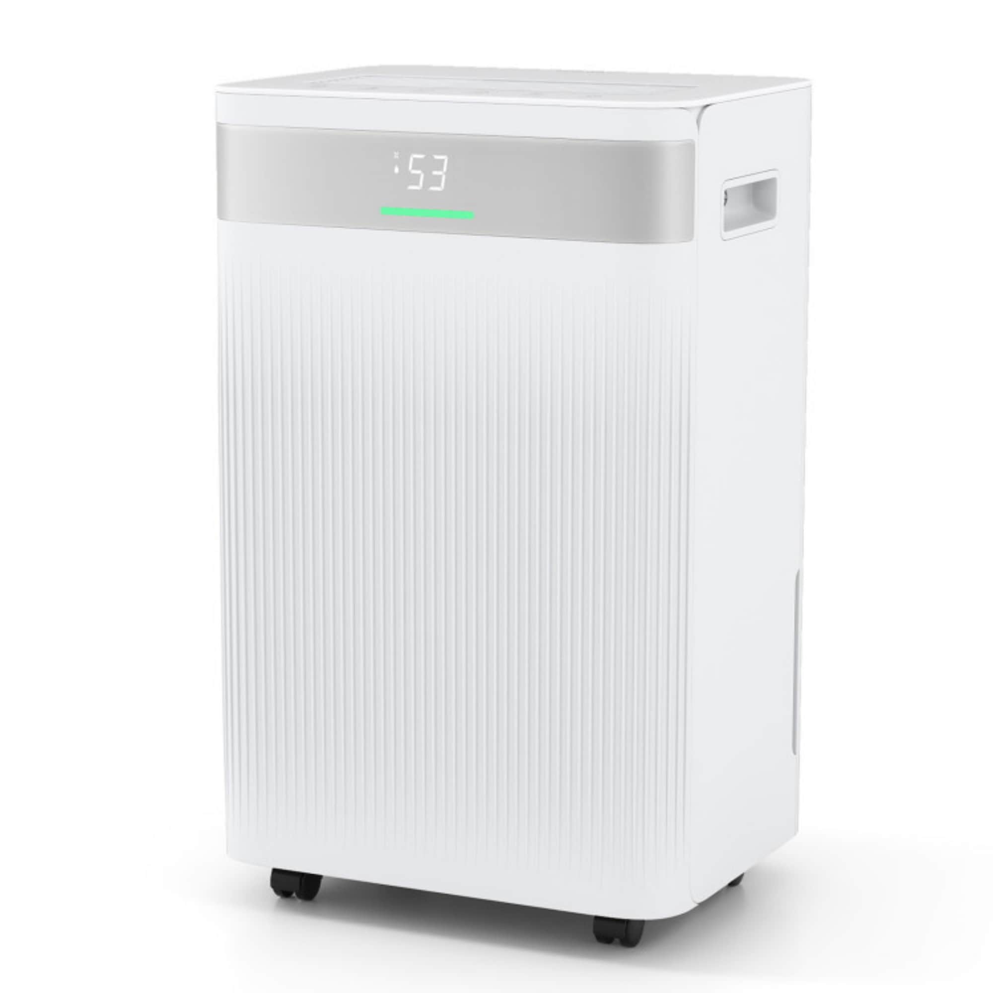 LUCKY ONE 54 Pints Dehumidifier for Home 4500 Sq.Ft Dehumidifier #LO-ES10536USWH