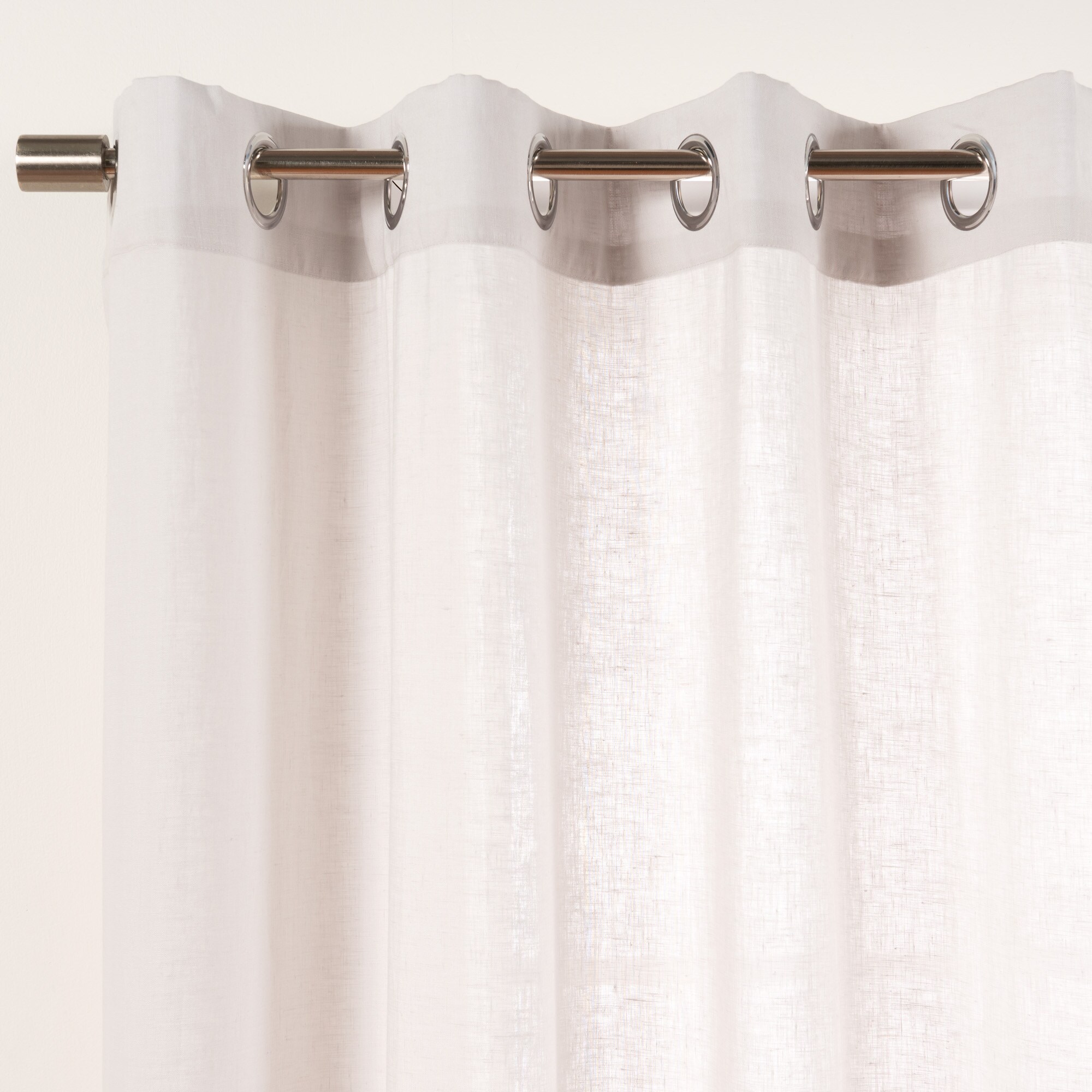Best Home Fashion YK-03-GS-LN-84-LT.GR curtains - View #5