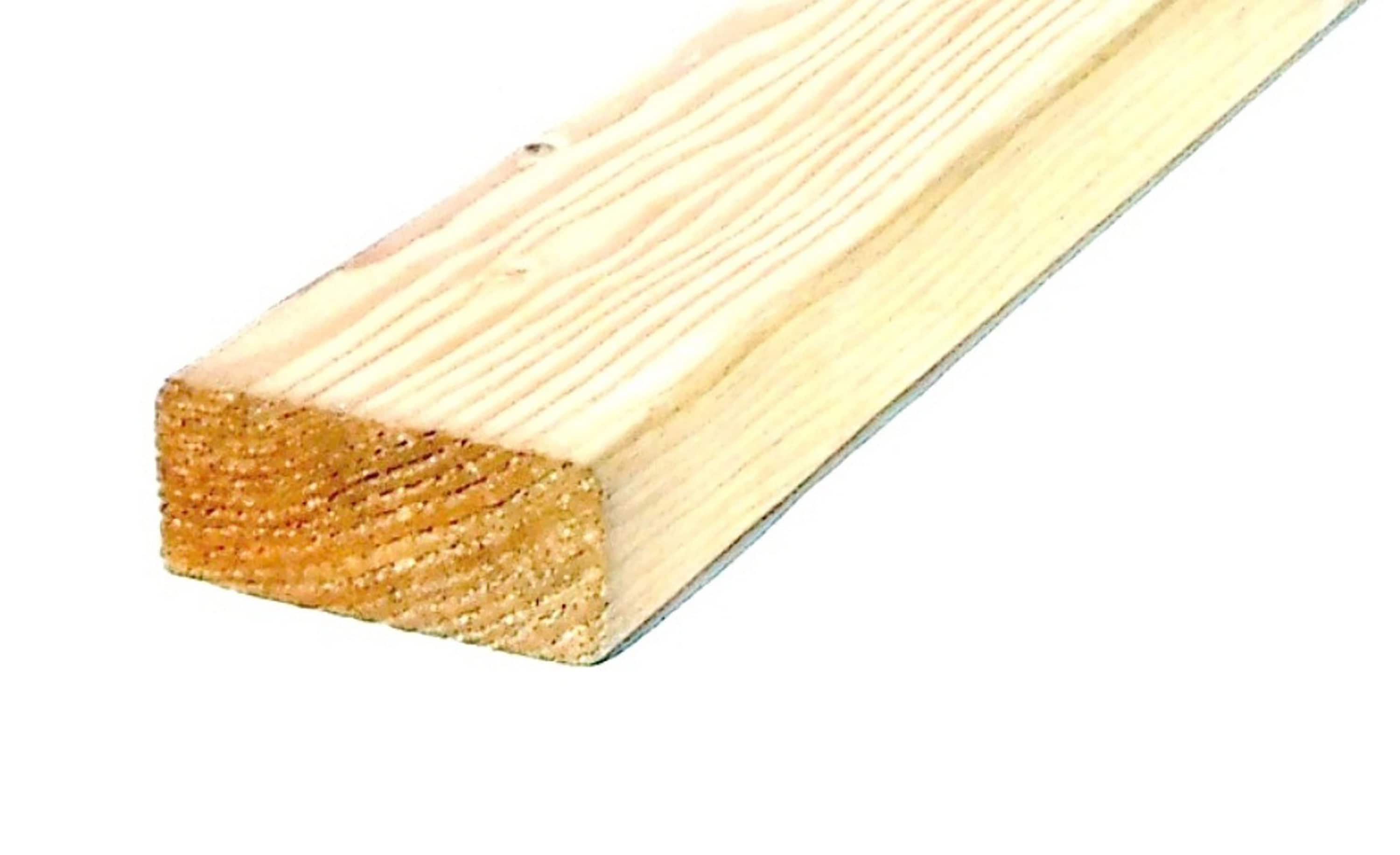  SPFL220420 2-in x 4-in x 20-ft Spruce Pine Fir S4S Kiln-dried Lumber