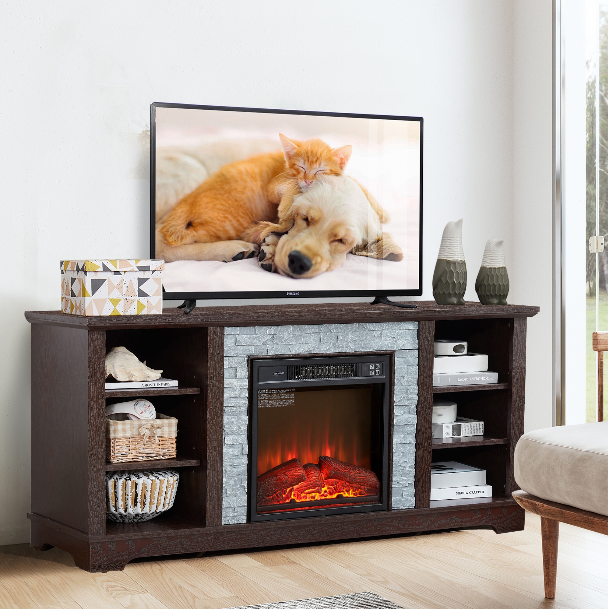 Sunrinx MG8-FP-16 Electric-Fireplaces - View #3