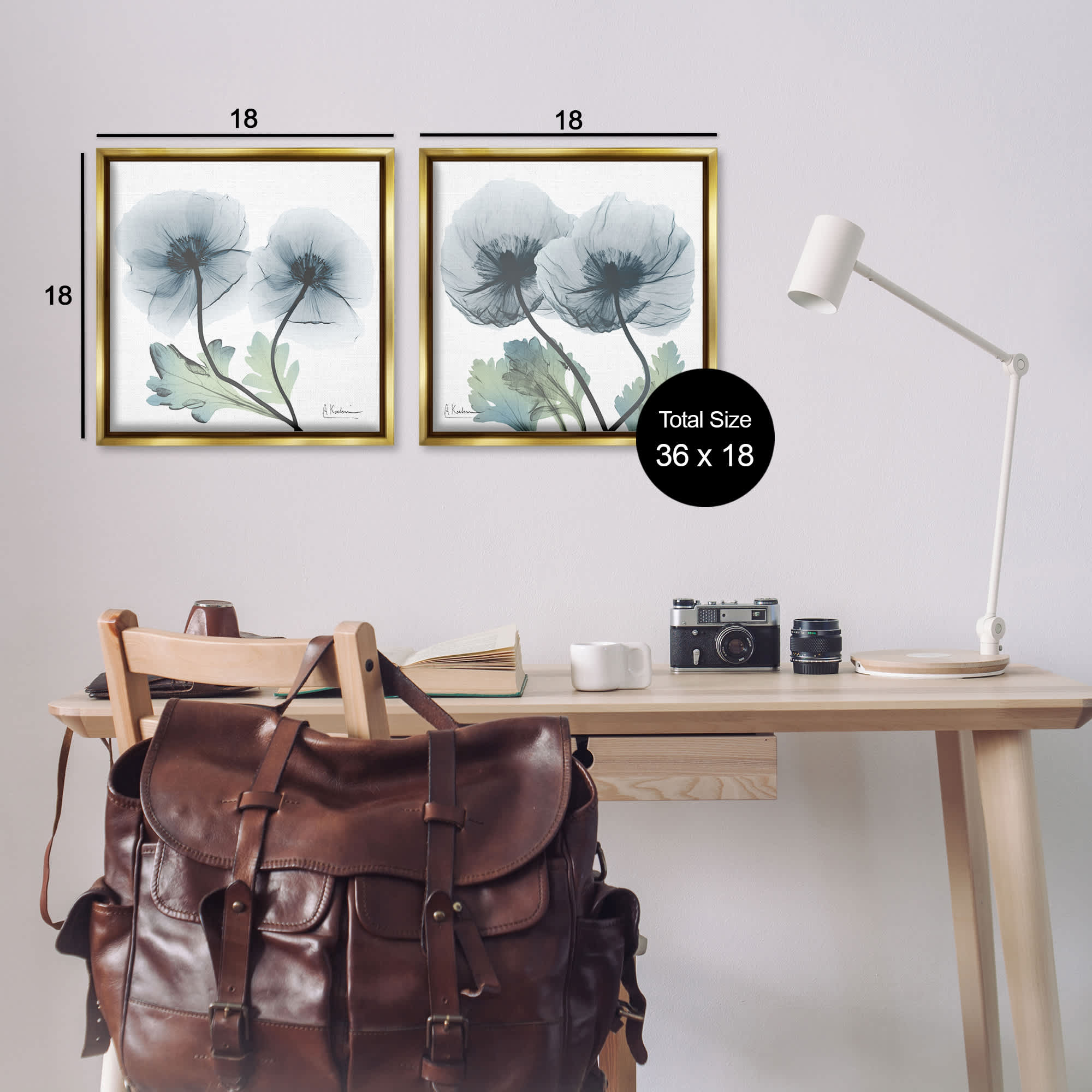 Stupell Industries B2-706-FFG-2PC-17X17 Wall-Art - View #3