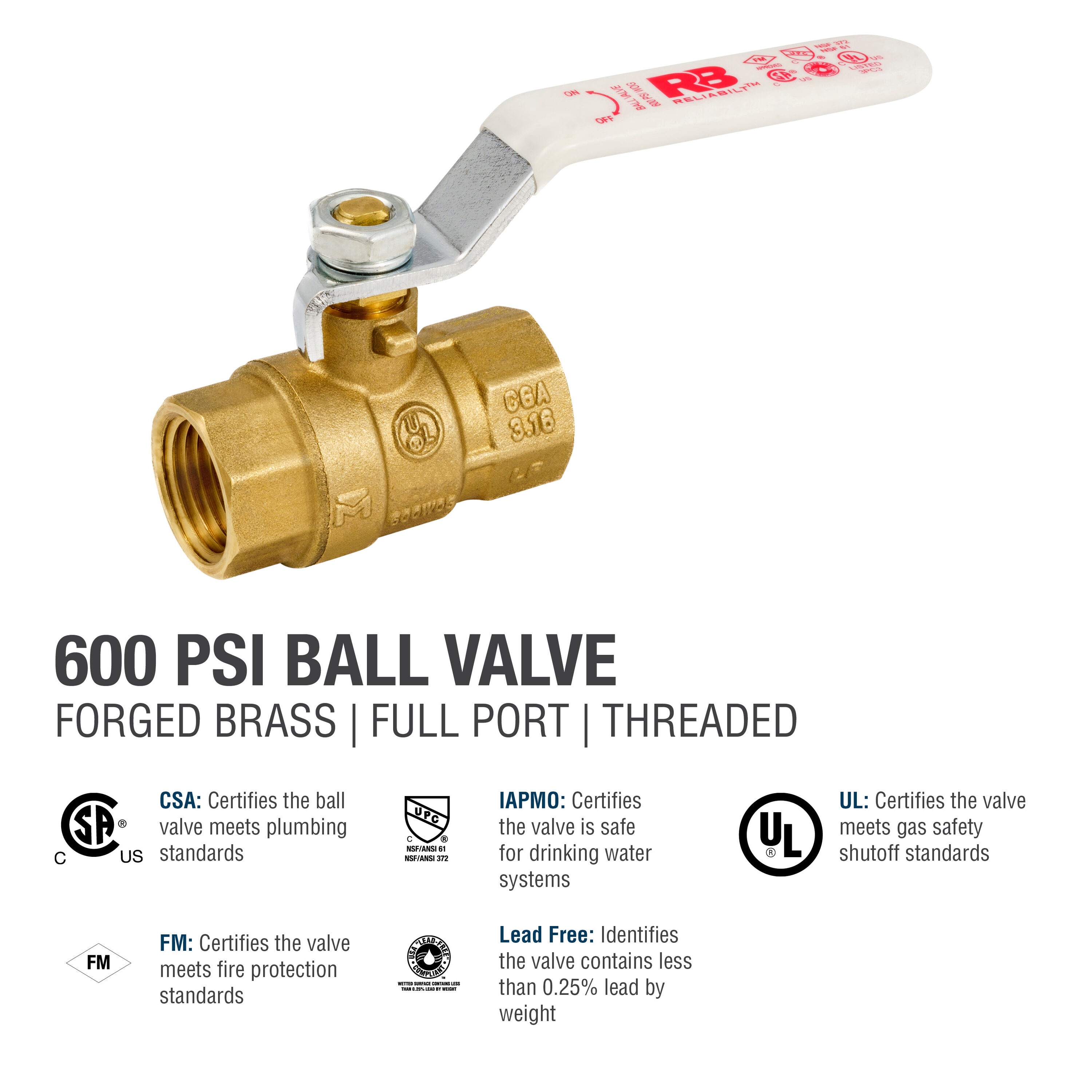 RELIABILT 107-821RB Ball-Valves - View #6
