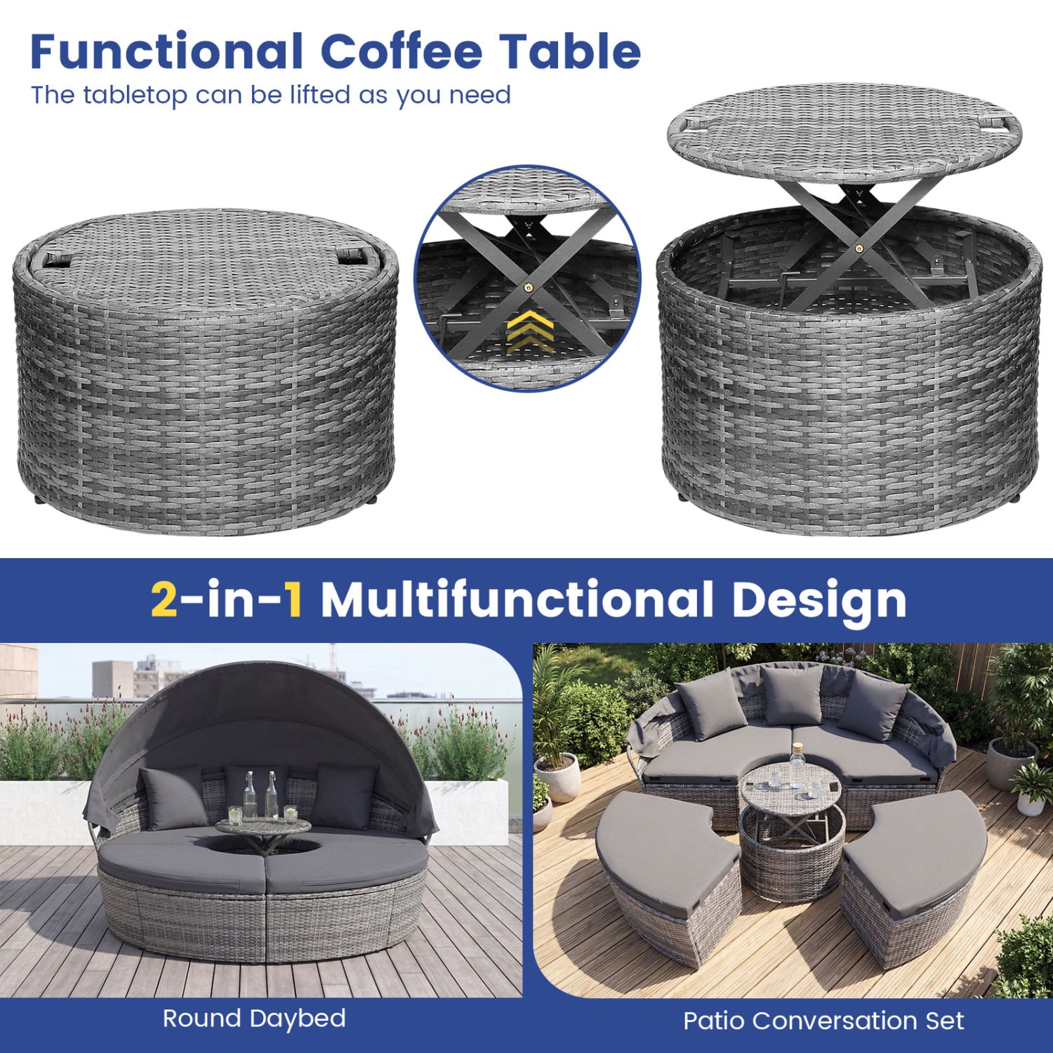 Volenca VOL-FM7KIR Patio-Sofas-Daybeds - View #7