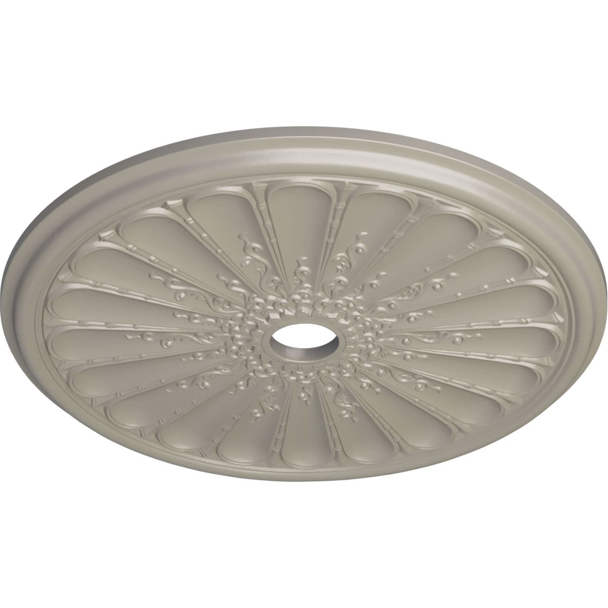 Ekena Millwork CM31KIPWS Ceiling-Medallions - View #2