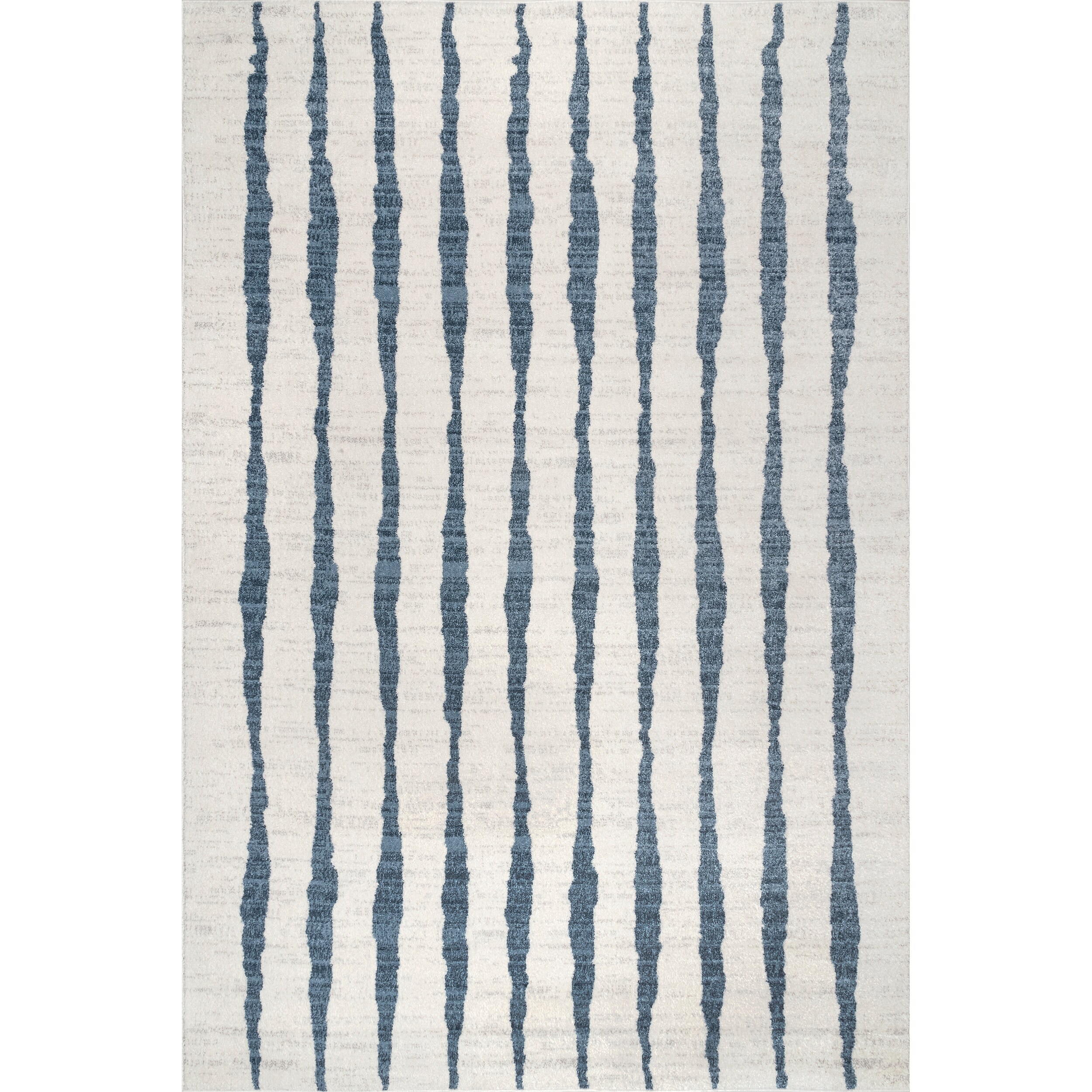 nuLOOM ACSD06A-2808 Sundry 2 X 8 (ft) Blue Indoor Stripe Runner Rug
