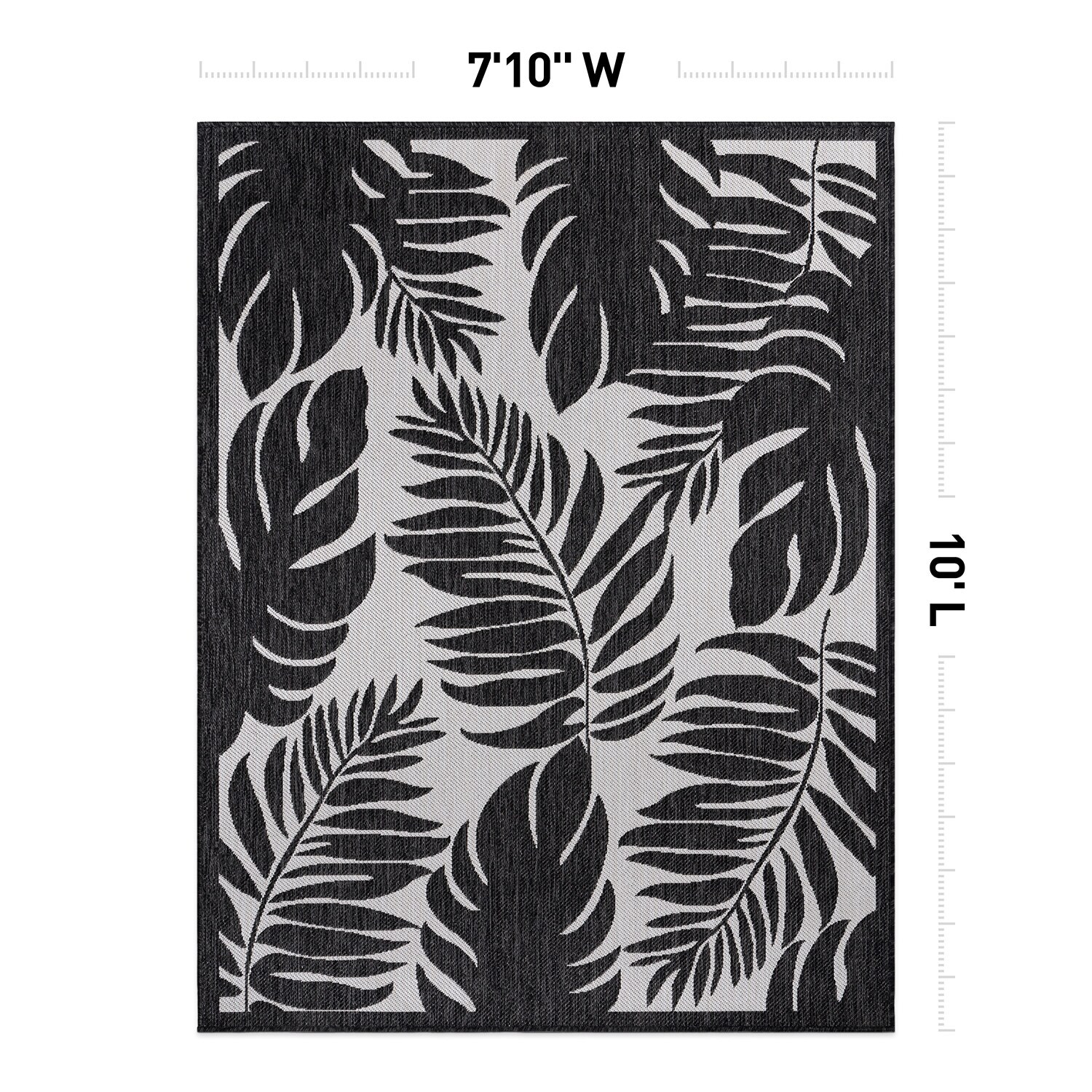 World Rug Gallery 113BLACK8X10 rugs - View #3