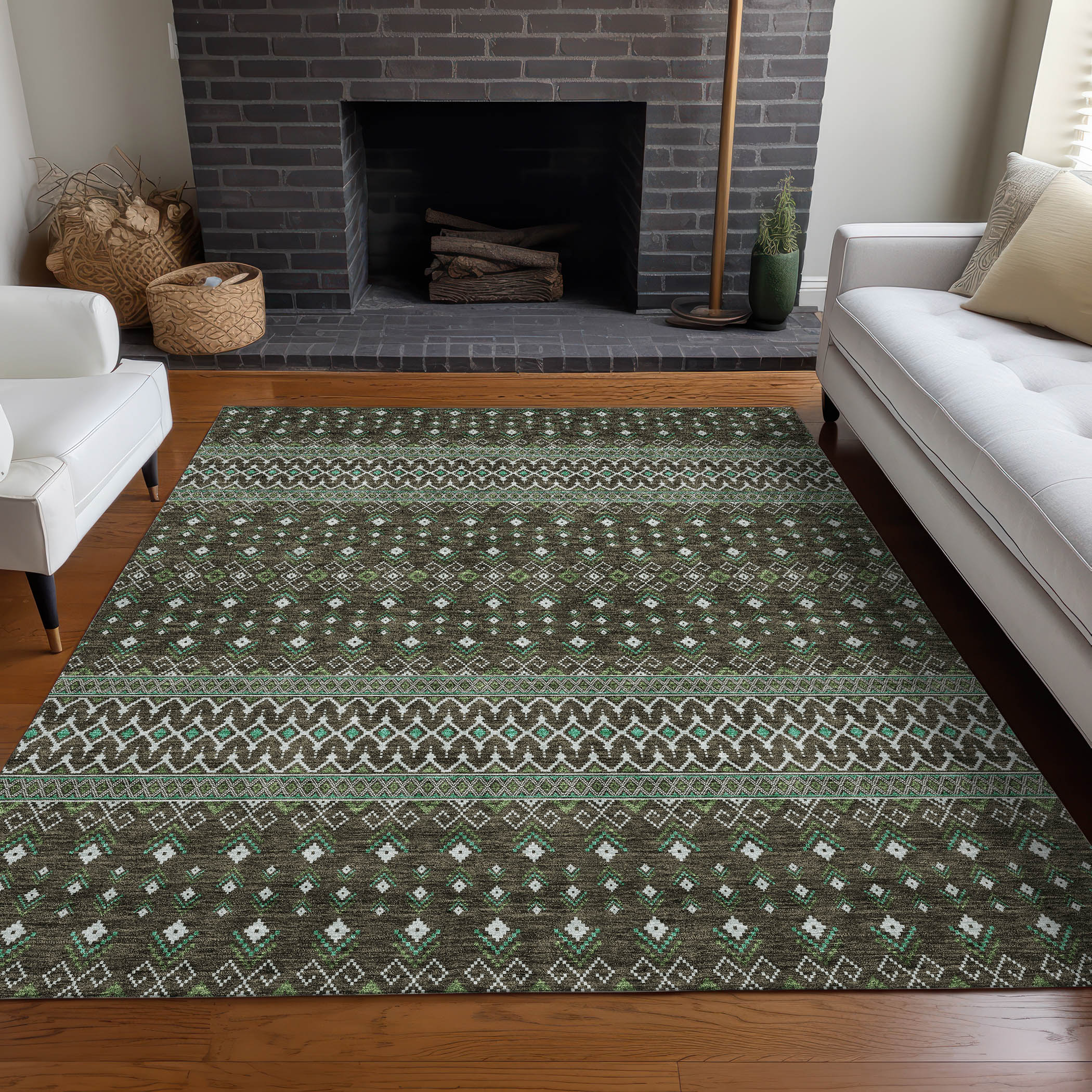 Addison Rugs ACN708BR3X5 rugs - View #6