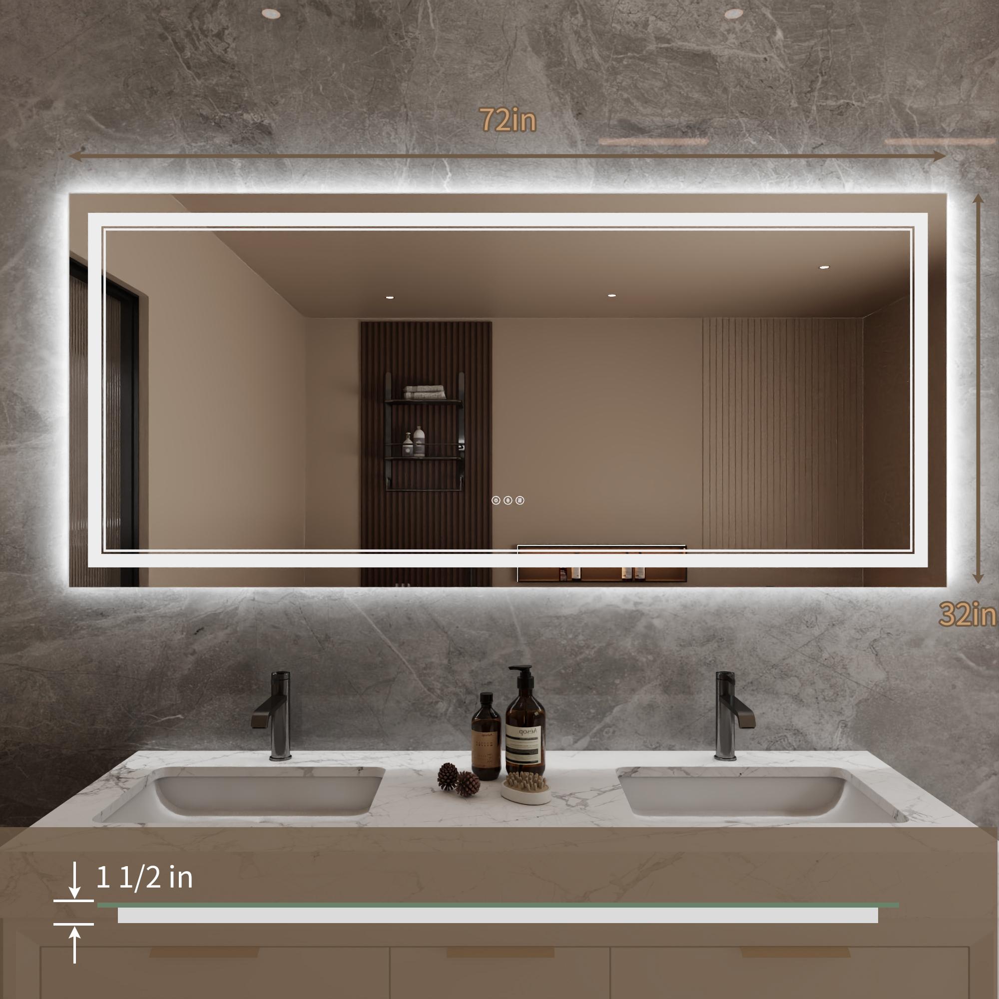 Bayfeve BFXB-9S3272-MIR Framed-Bath-Mirrors - View #6